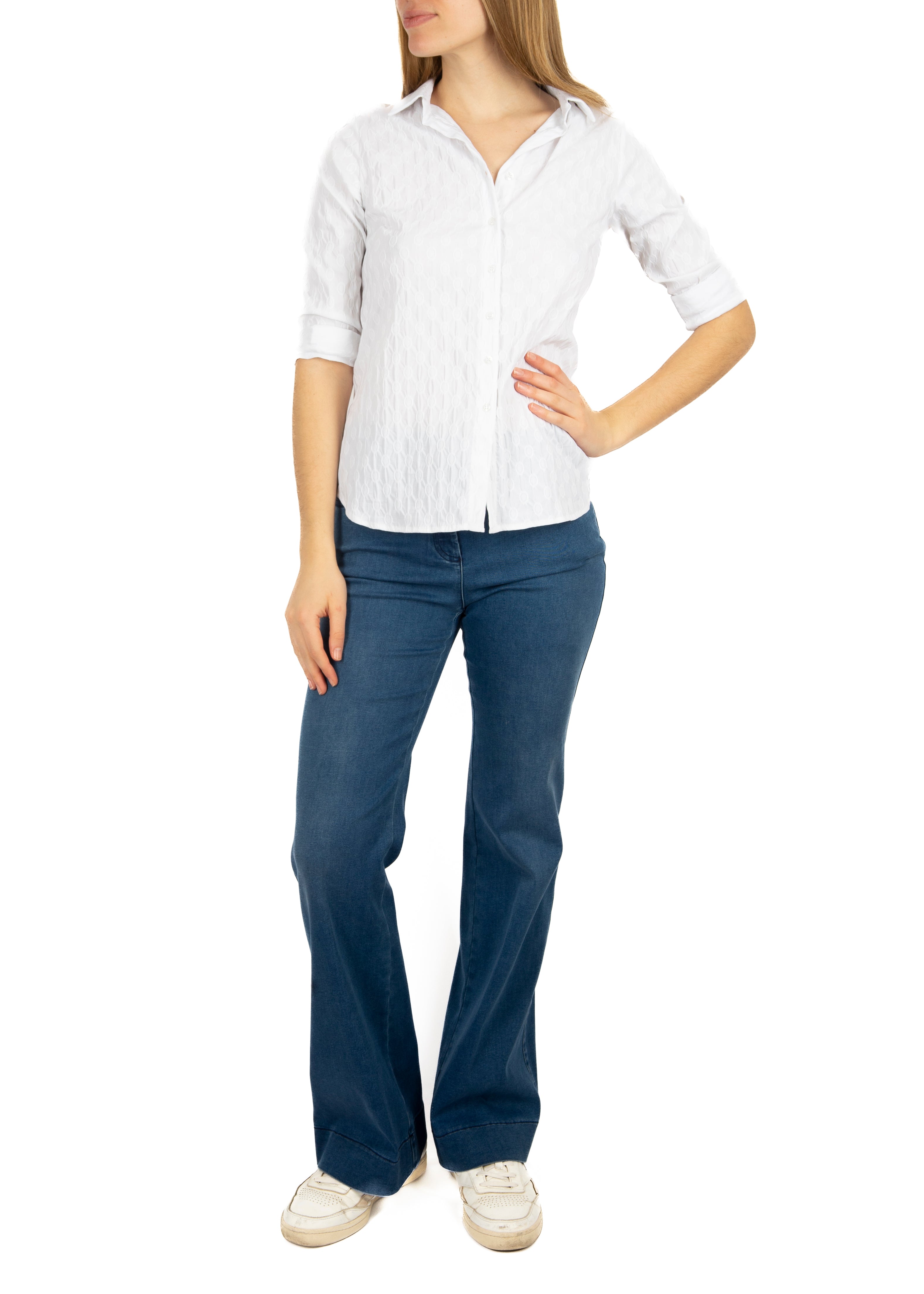 Camicia micro cerchi unita 2302