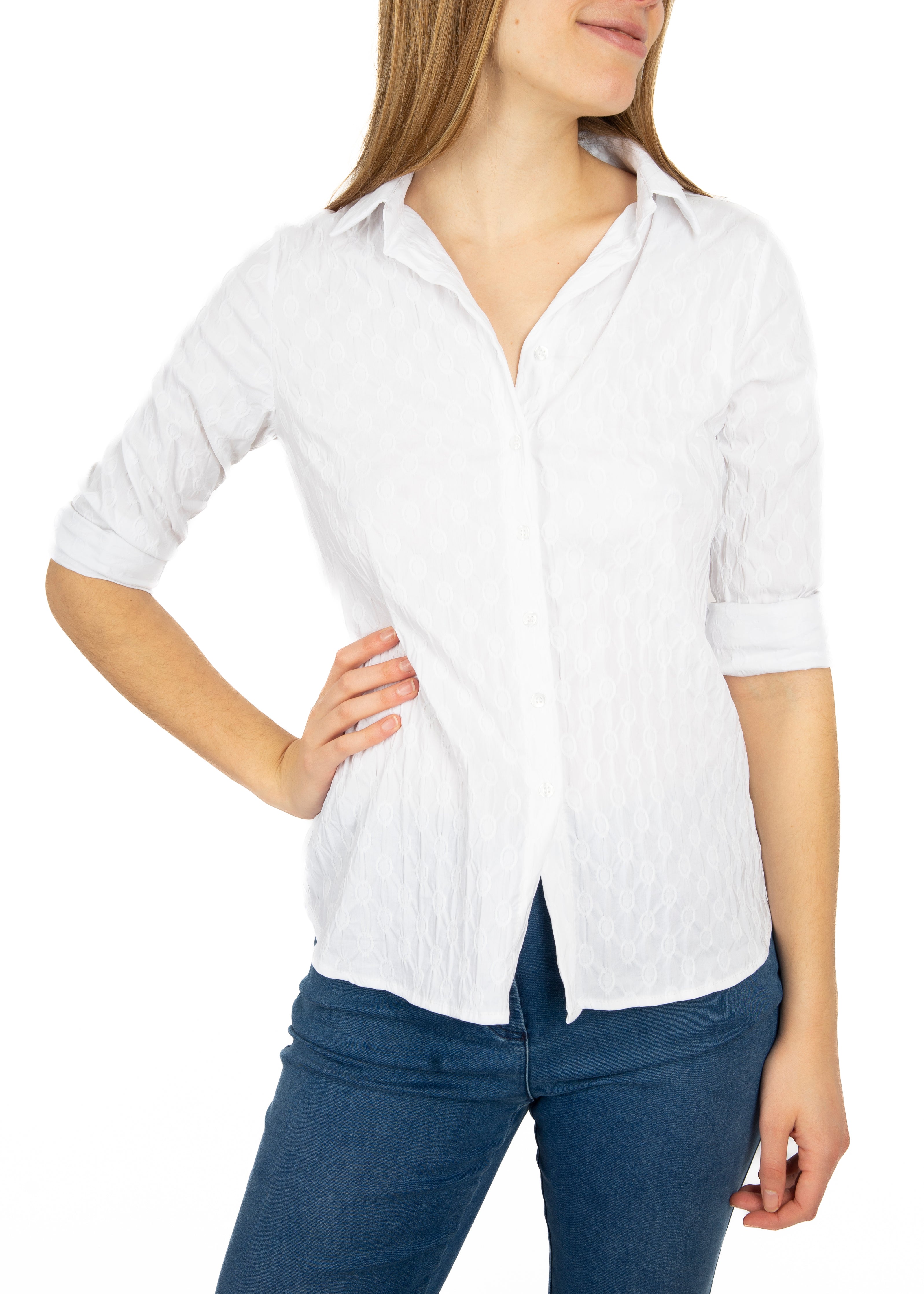 Camicia micro cerchi unita 2302