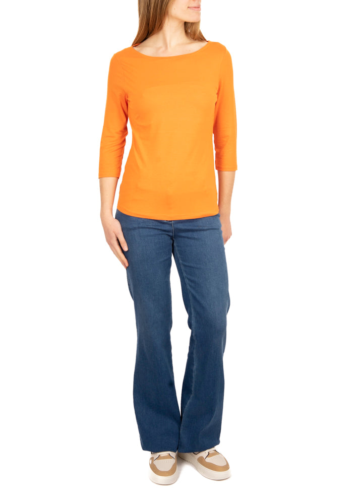 Maglia scollo barchetta 24276