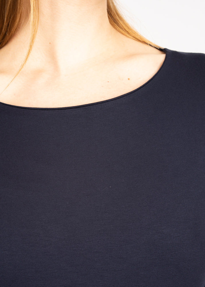 Maglia scollo barchetta 24276