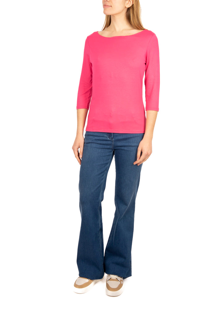 Maglia scollo barchetta 24276