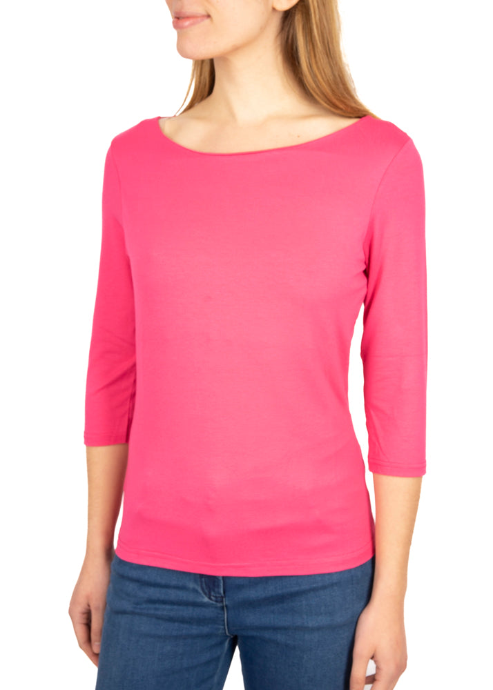 Maglia scollo barchetta 24276