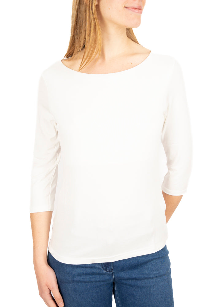 Maglia scollo barchetta 24276