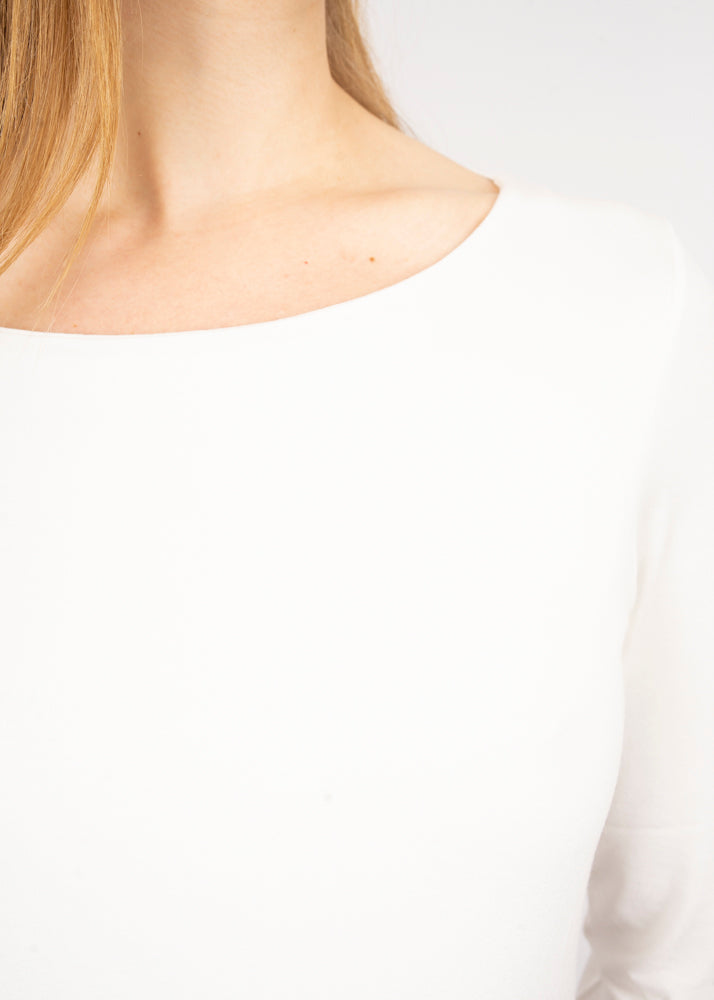 Maglia scollo barchetta 24276