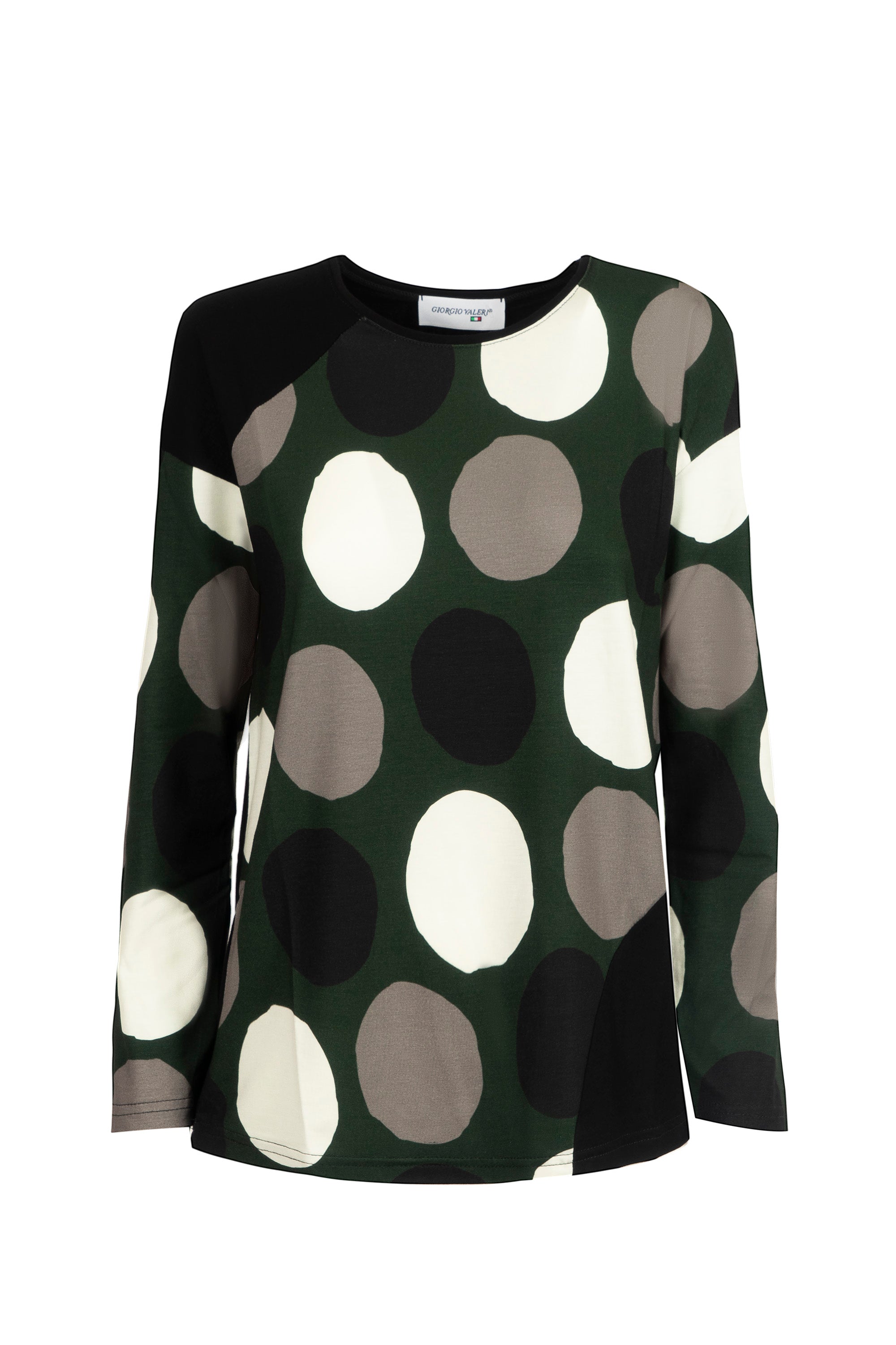 Maglia viscosa cerchi