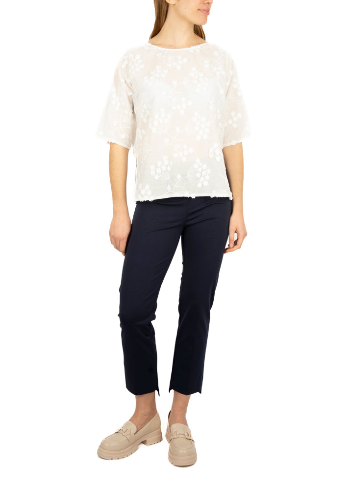 Casacca pizzo cotone 3365