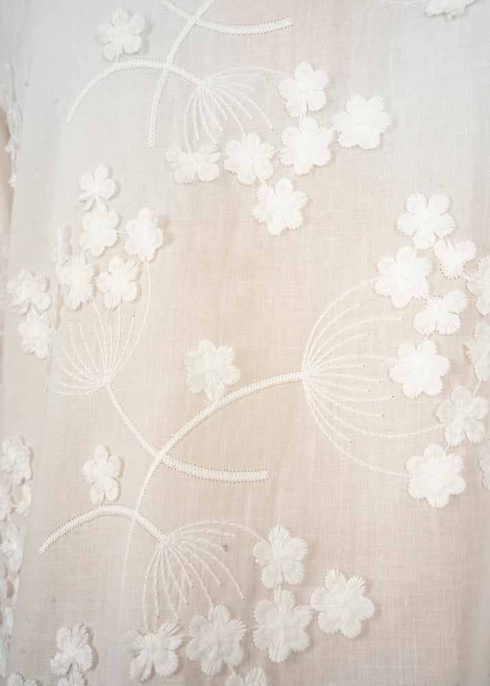 Casacca pizzo cotone 3365