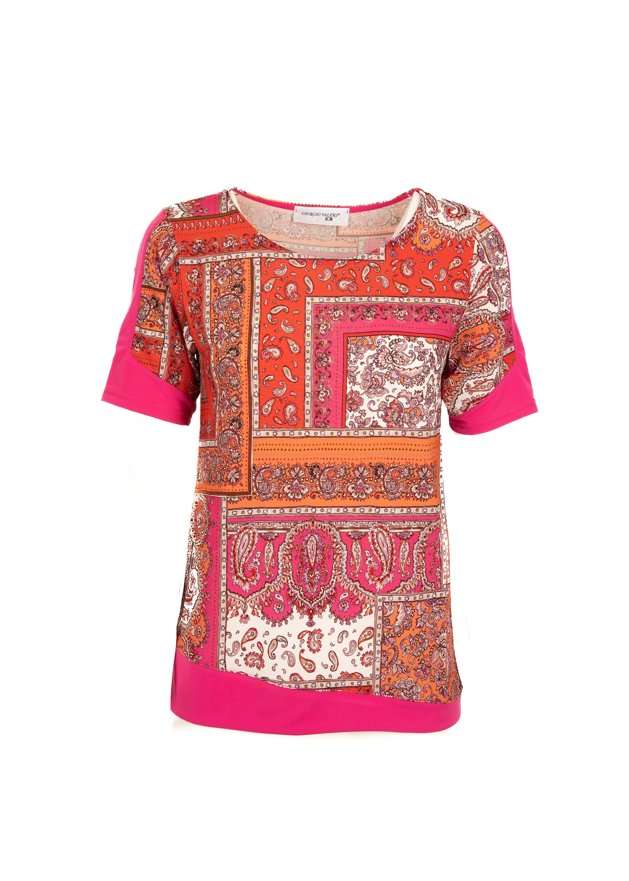 Maglia stampa foulard 5118