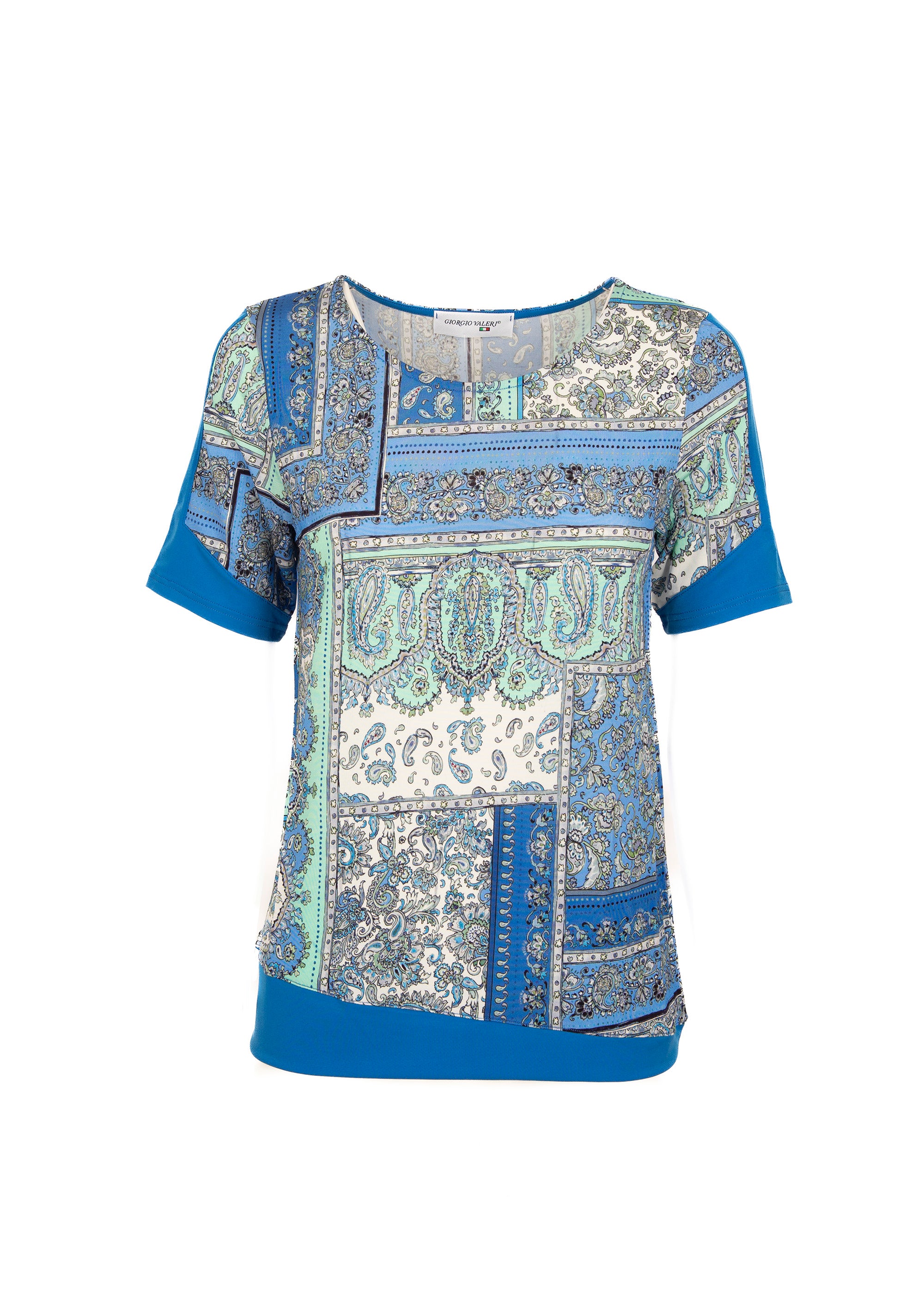 Maglia stampa foulard 5118