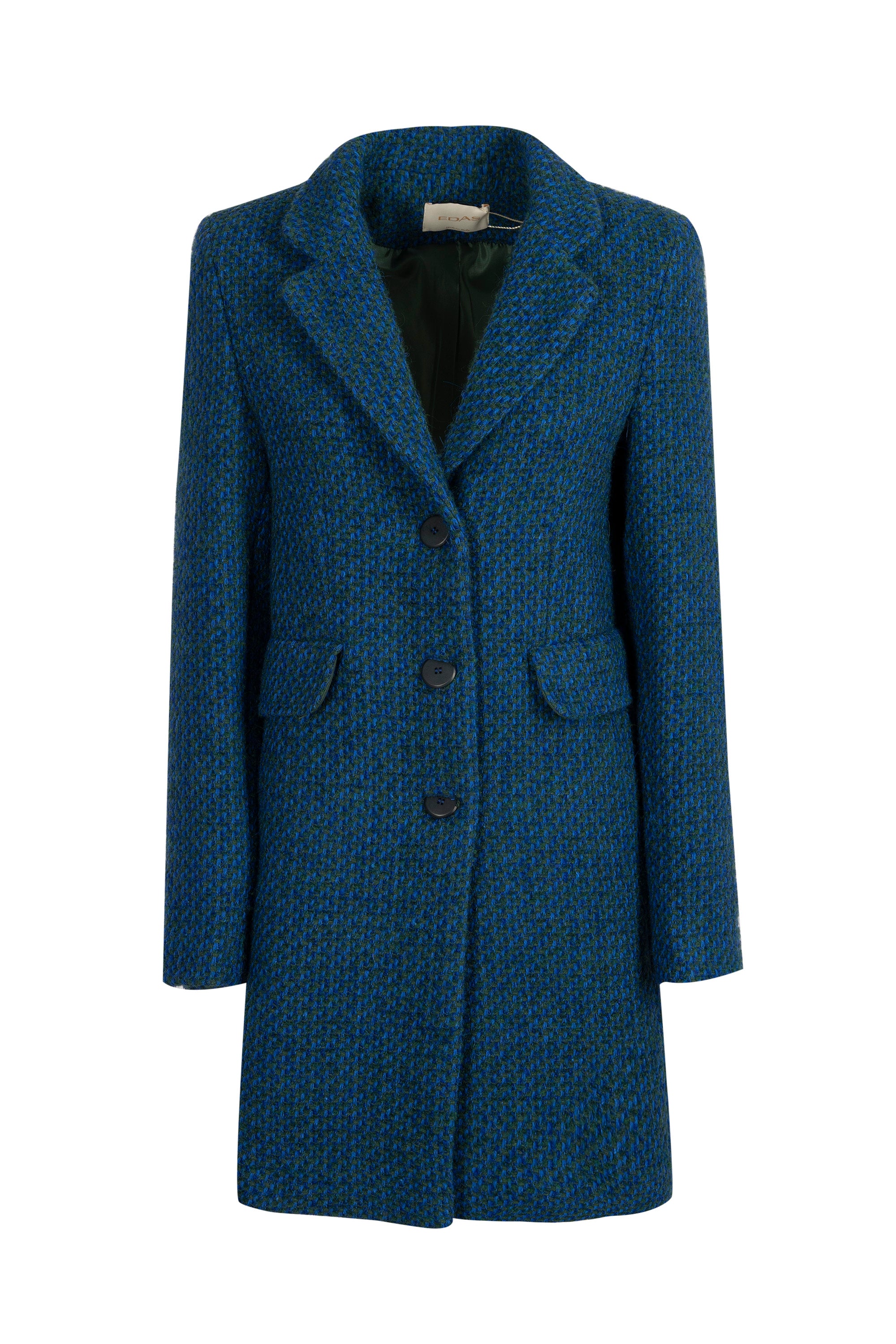 Cappotto-baronetto bouclé