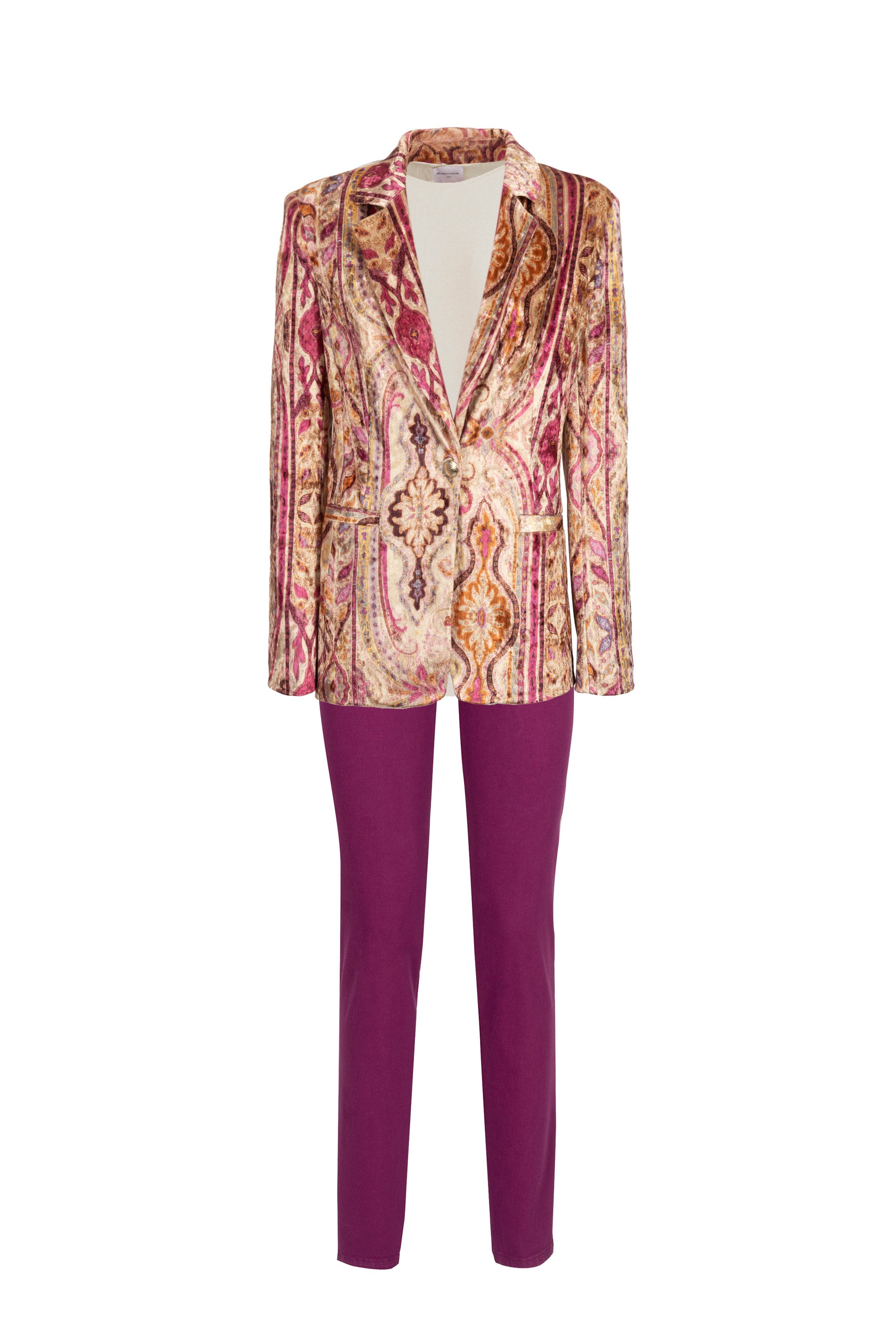 Pantalone con elastico in vita