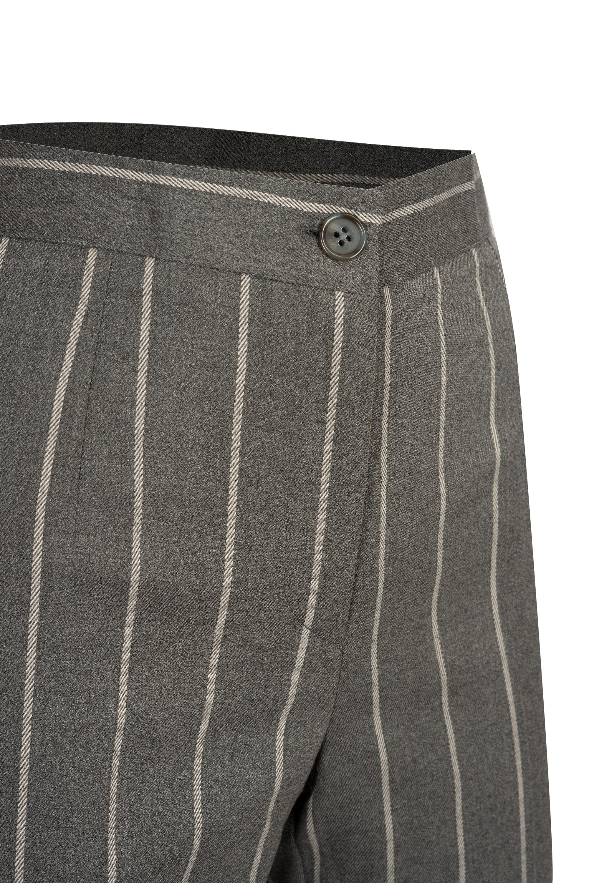 Pantalone fresco lana gessato