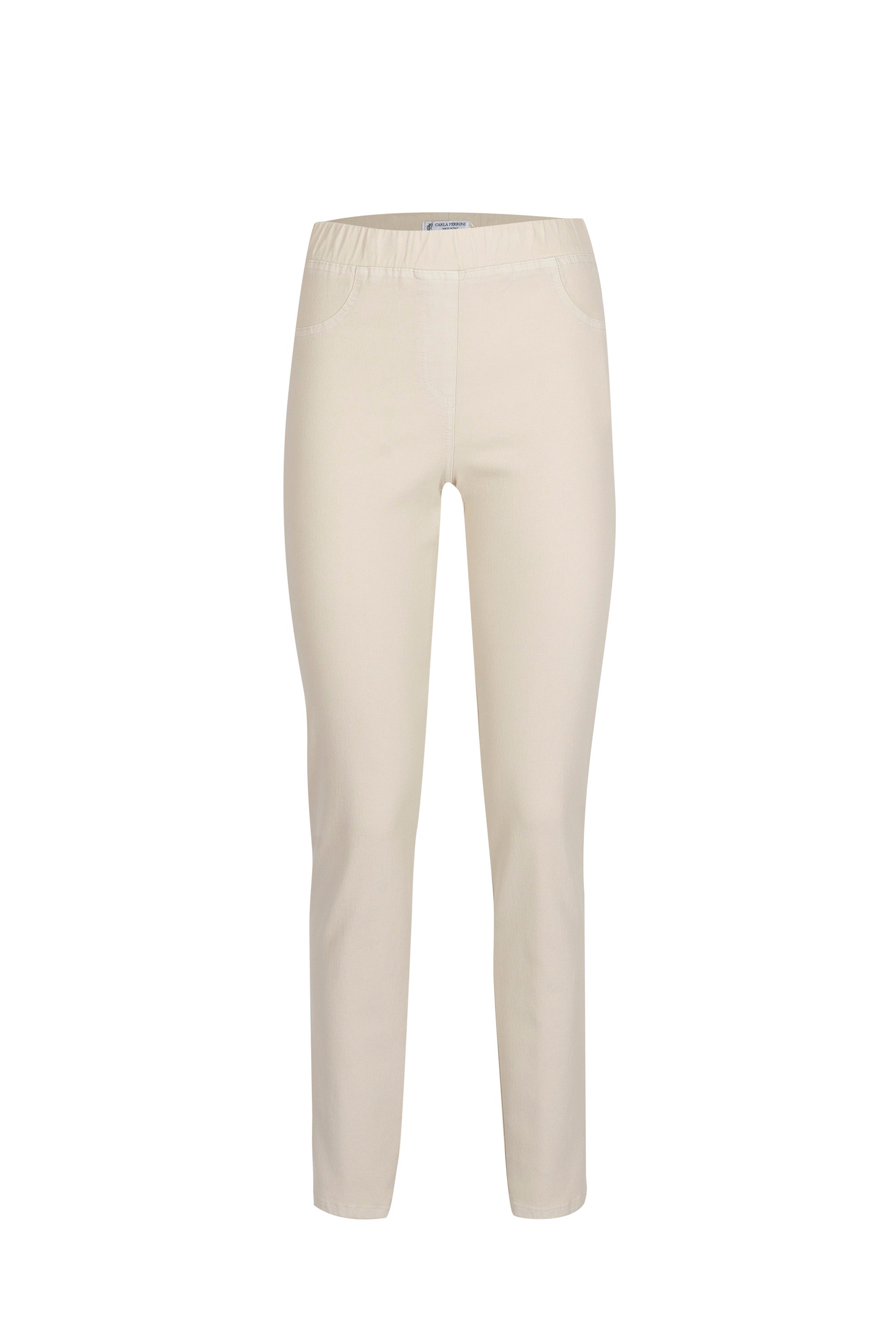Pantalone con elastico in vita