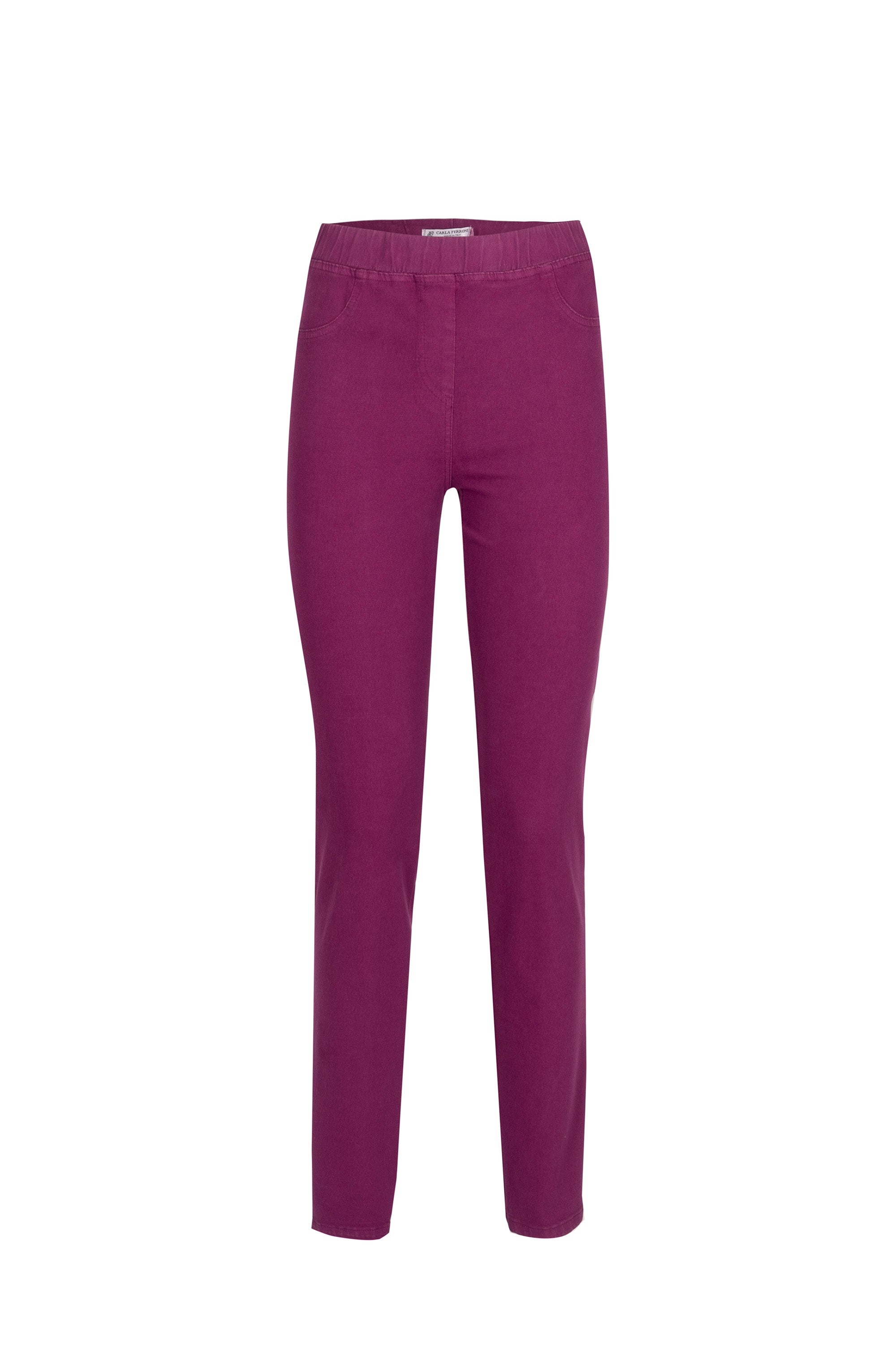 Pantalone con elastico in vita