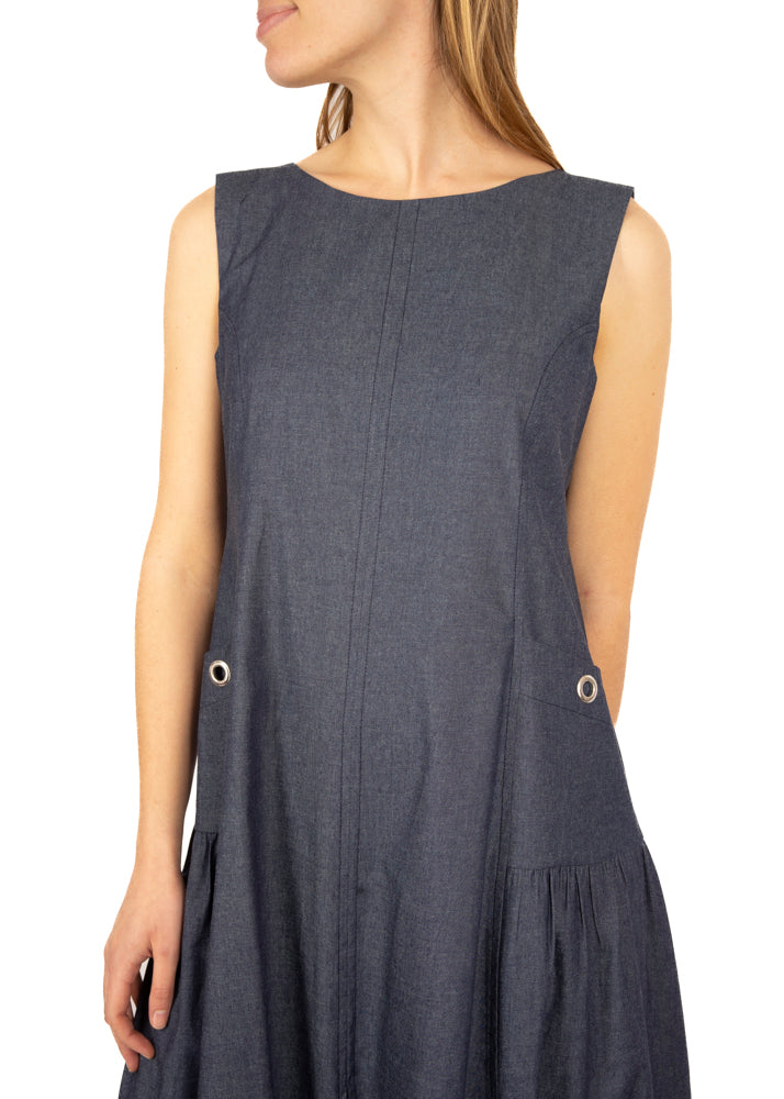 Abito jeans in cotone 3376