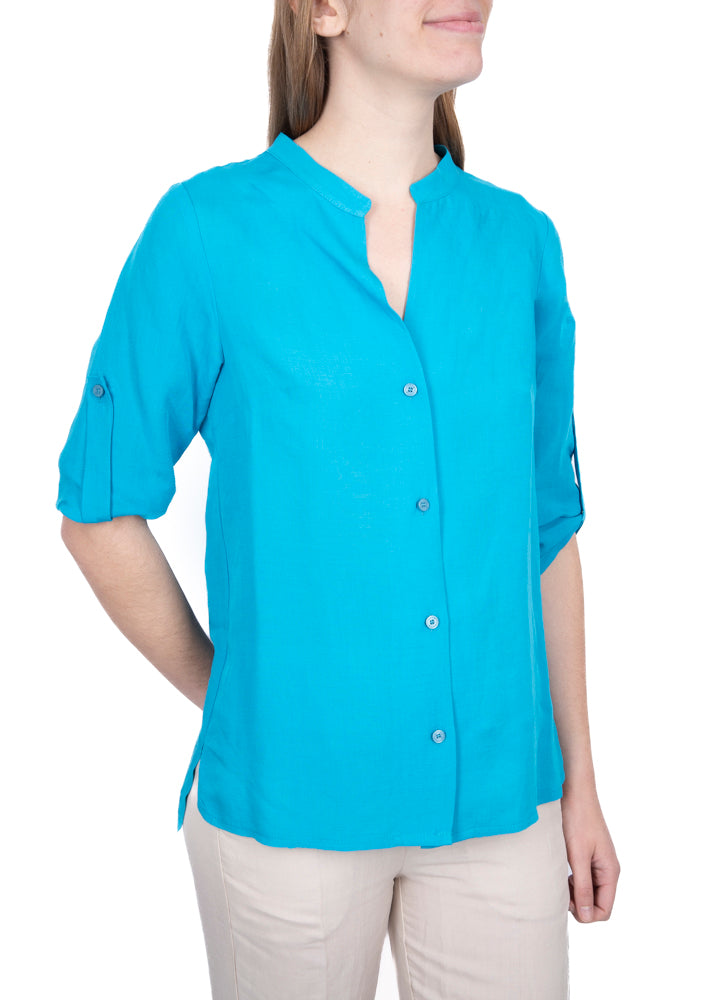 Camicia in lino Lampard
