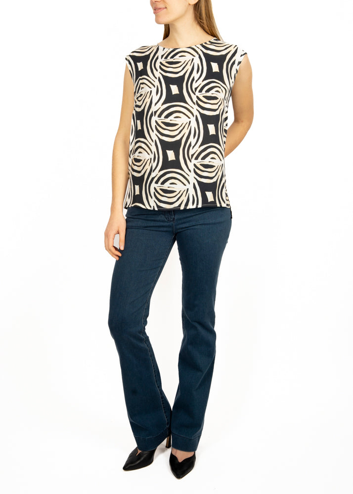 Top girocollo fantasia Smoot