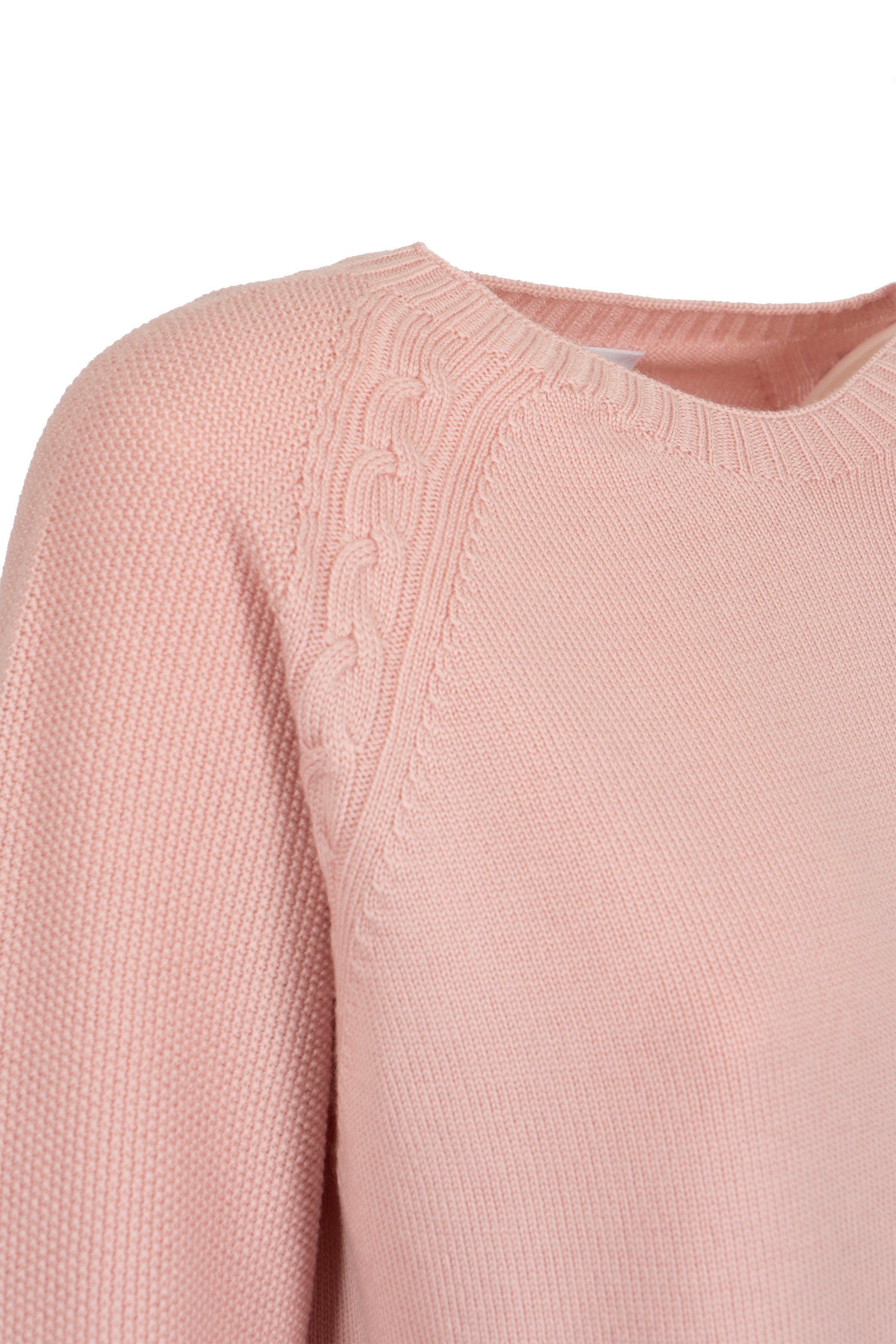 Maglia giro pura lana