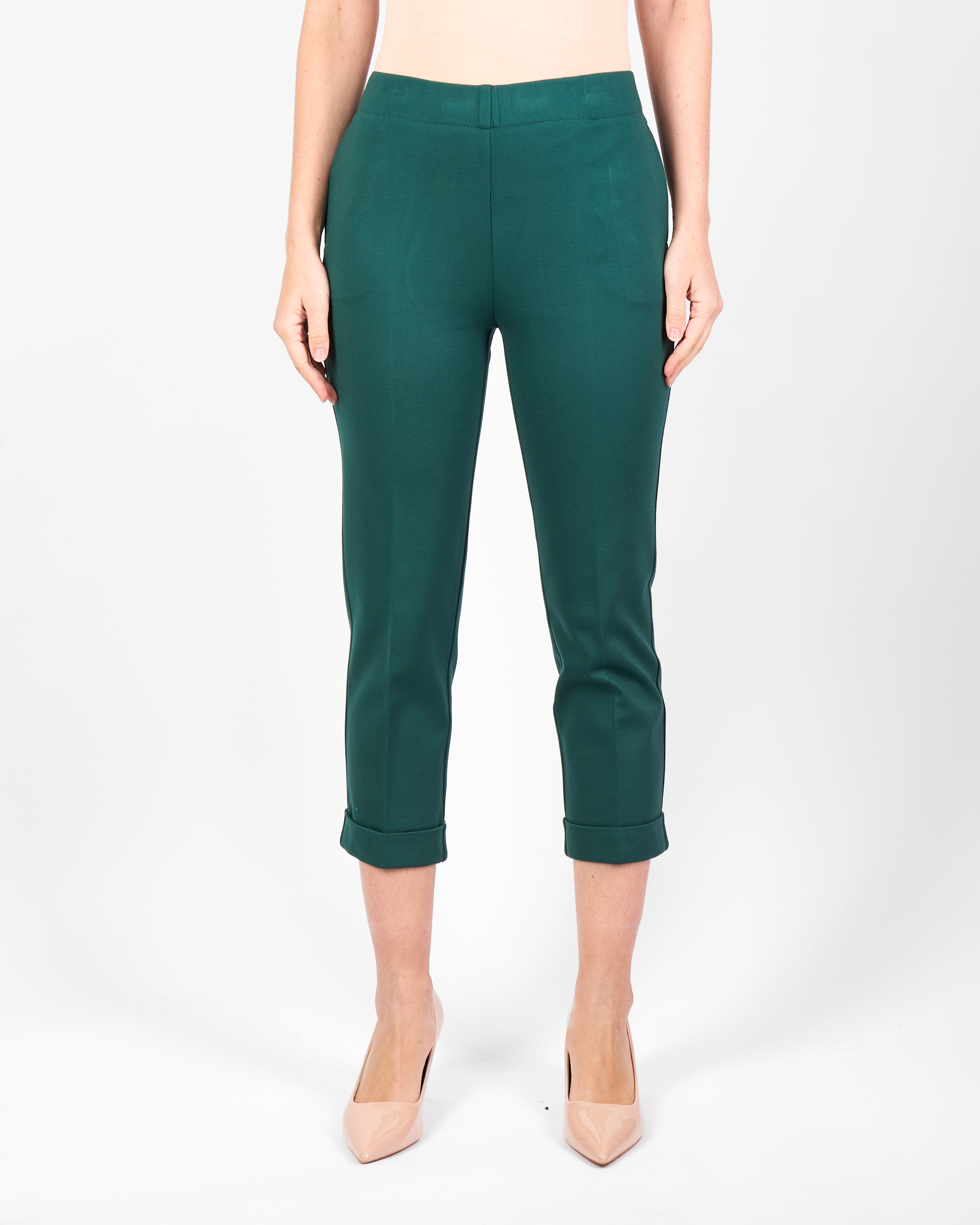 Pantalone punto milano risvolto PINOLO