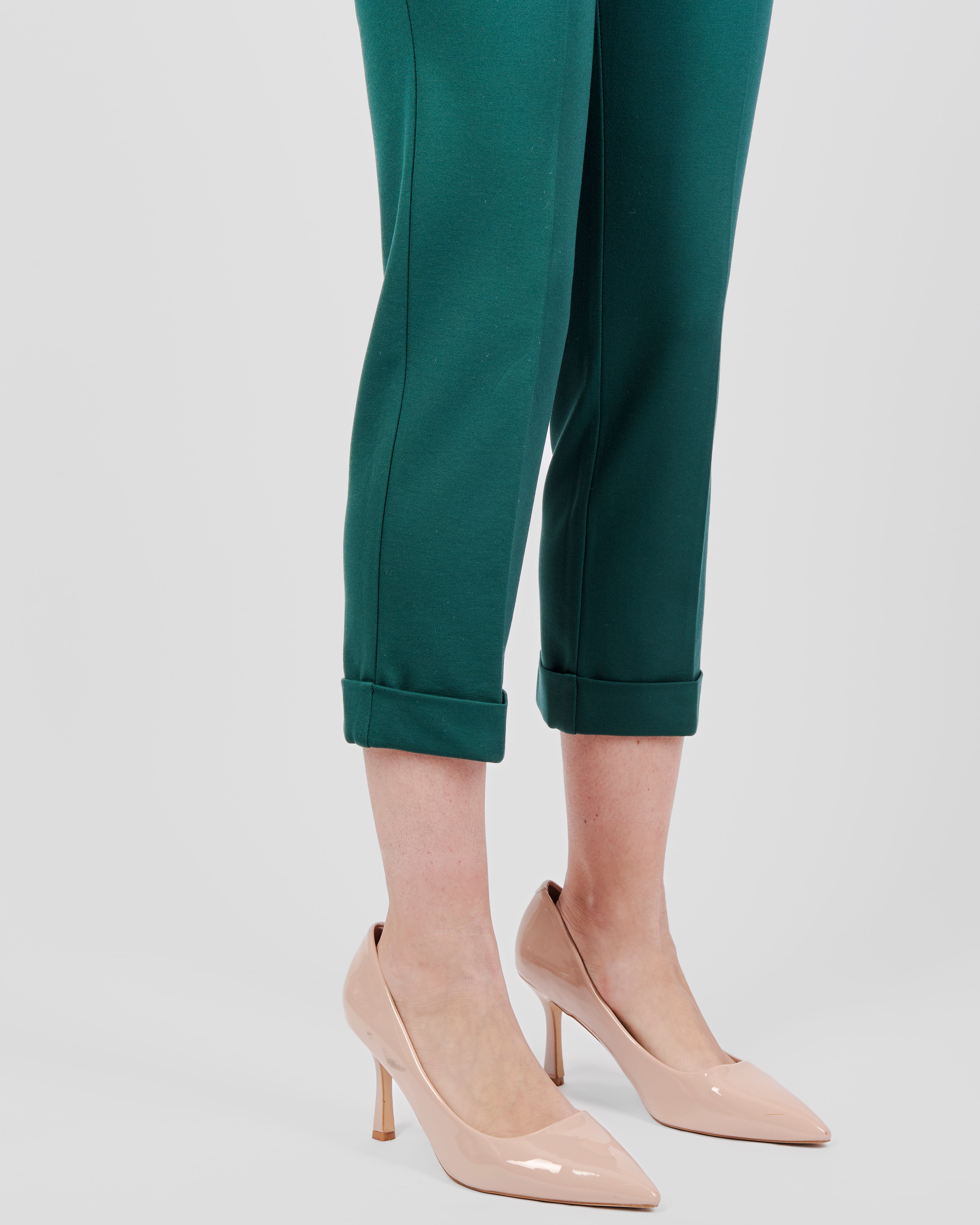 Pantalone punto milano risvolto PINOLO