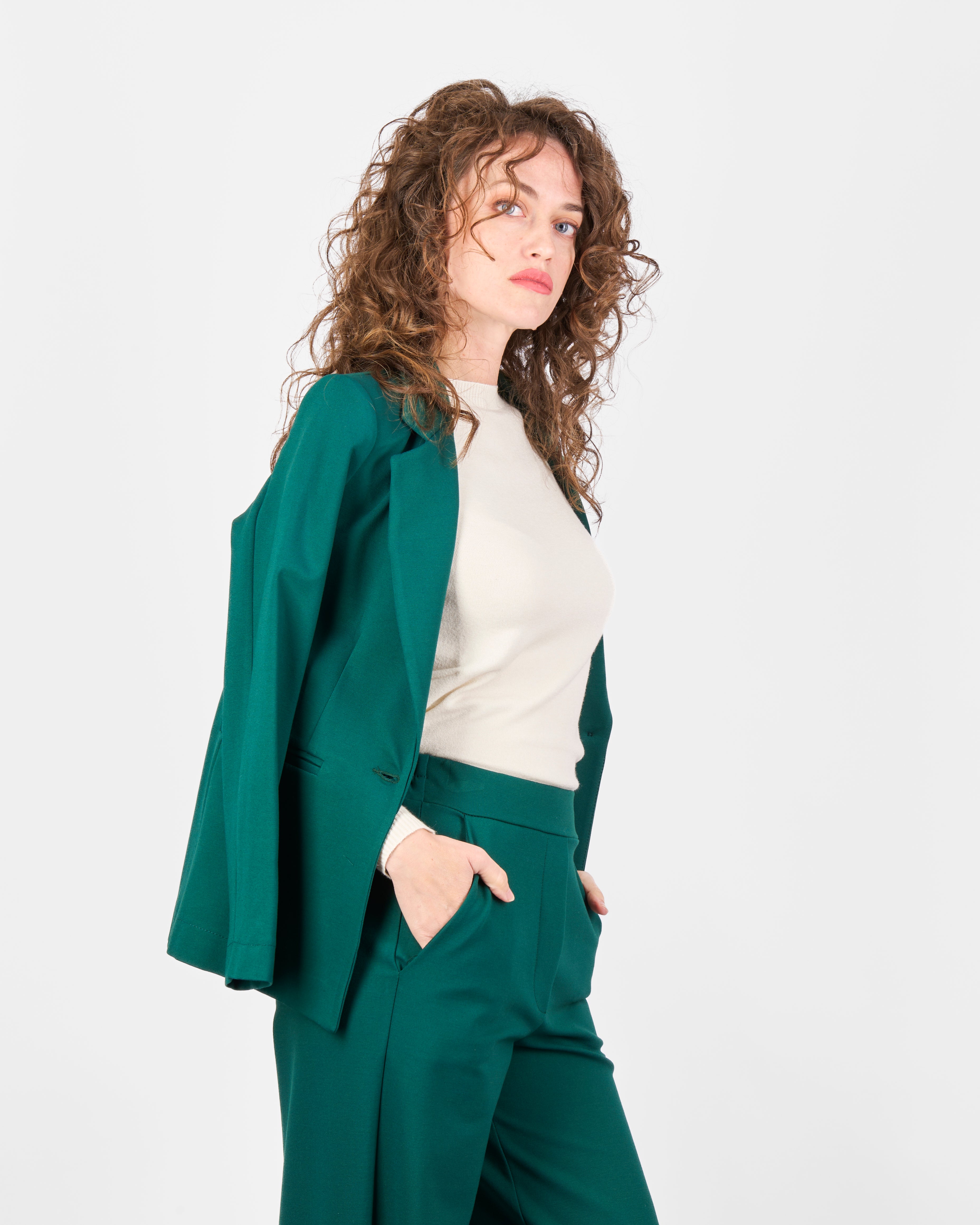 Blazer in punto milano comfort H507/1