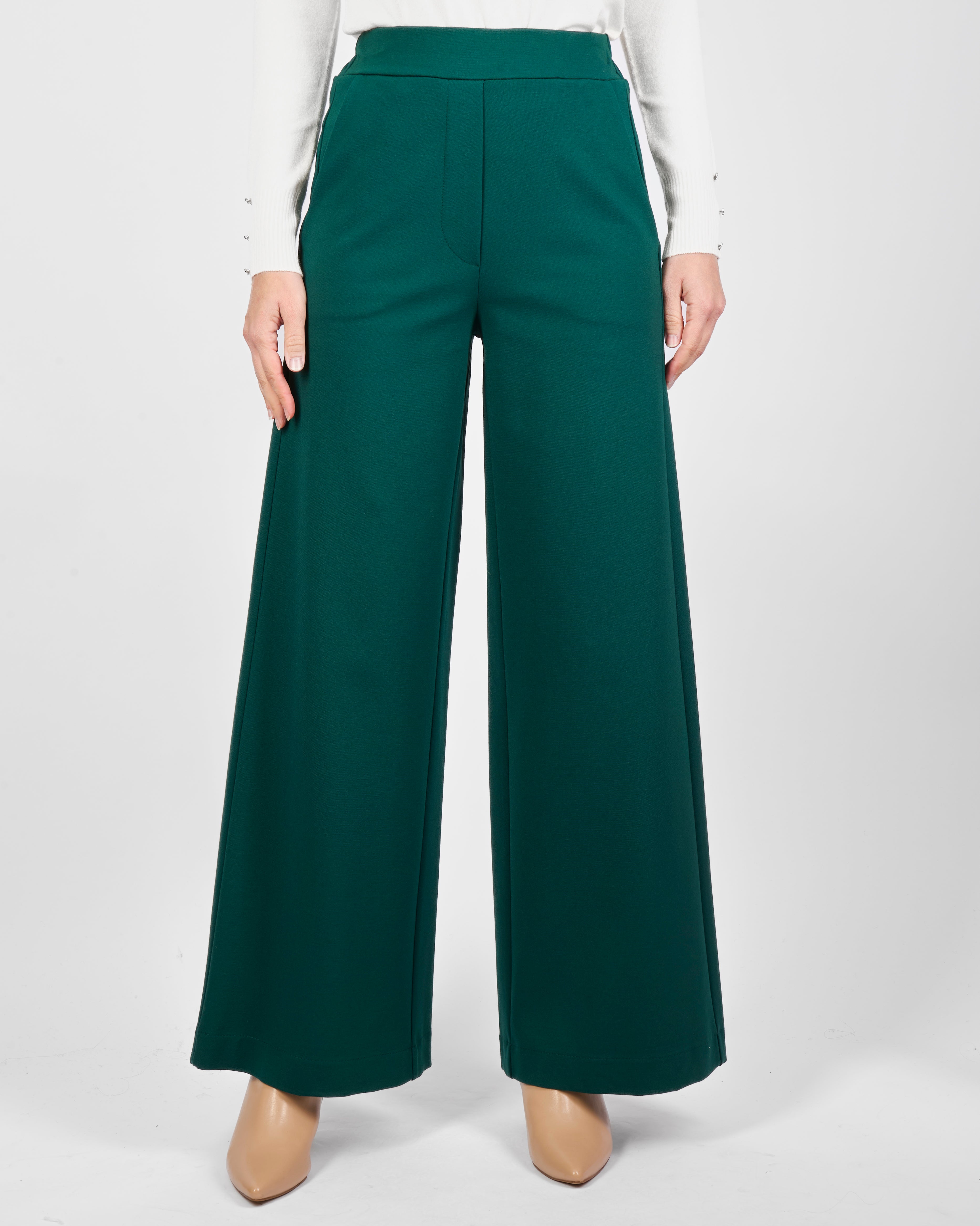 Pantalone palazzo punto milano comfort H152/1