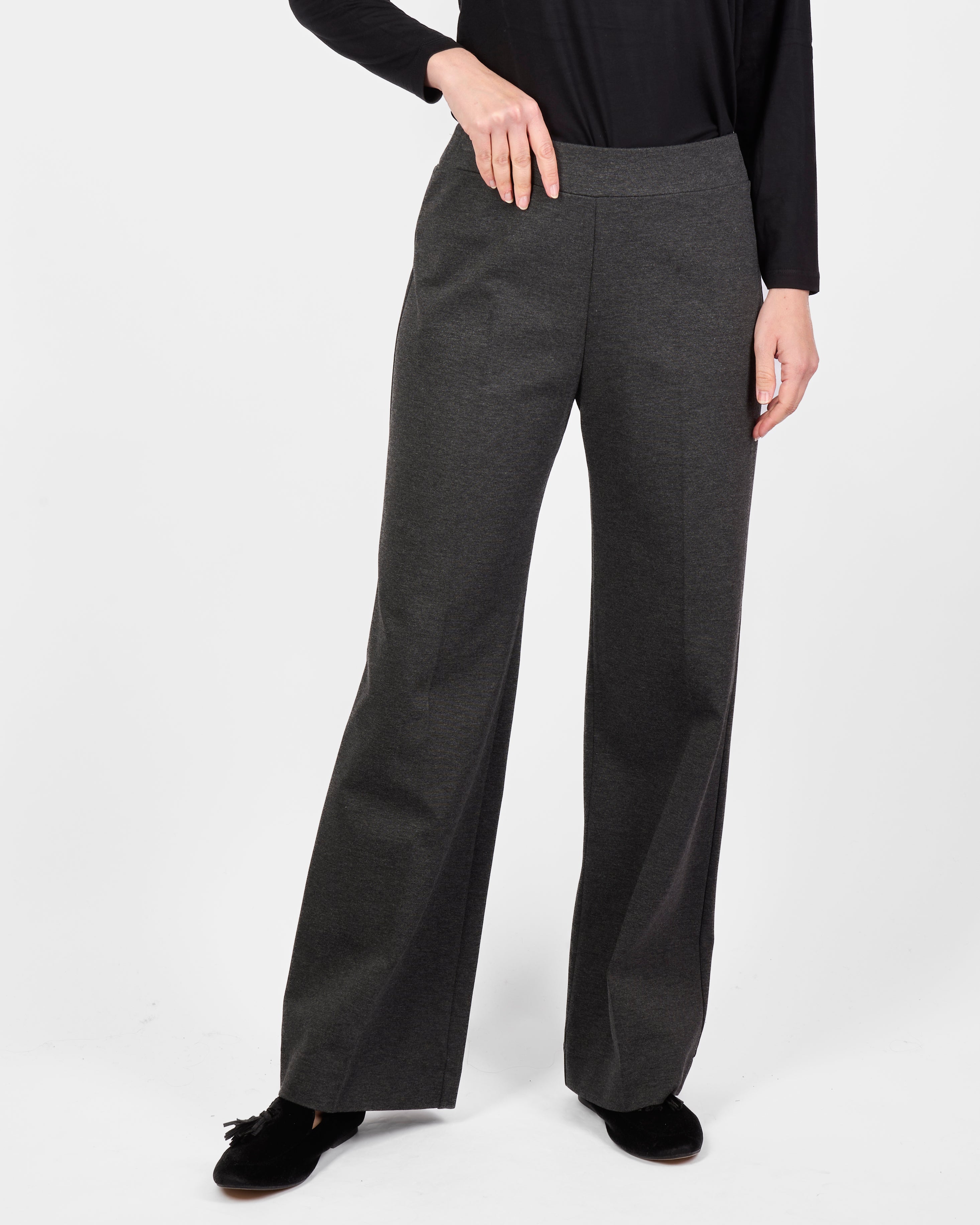 Pantalone comfort palazzo punto Milano H133/1