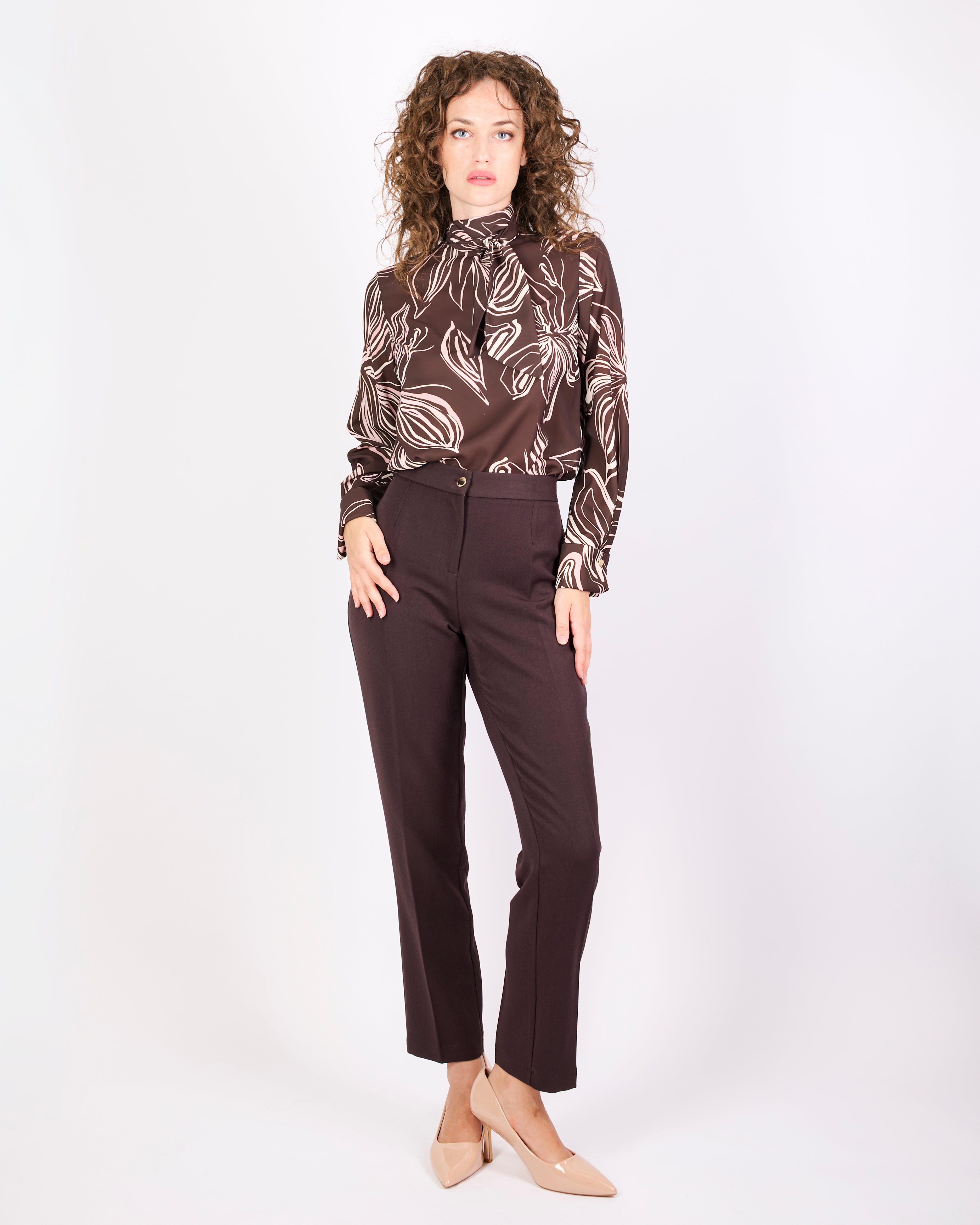 Pantalone con elastico dietro FIORE
