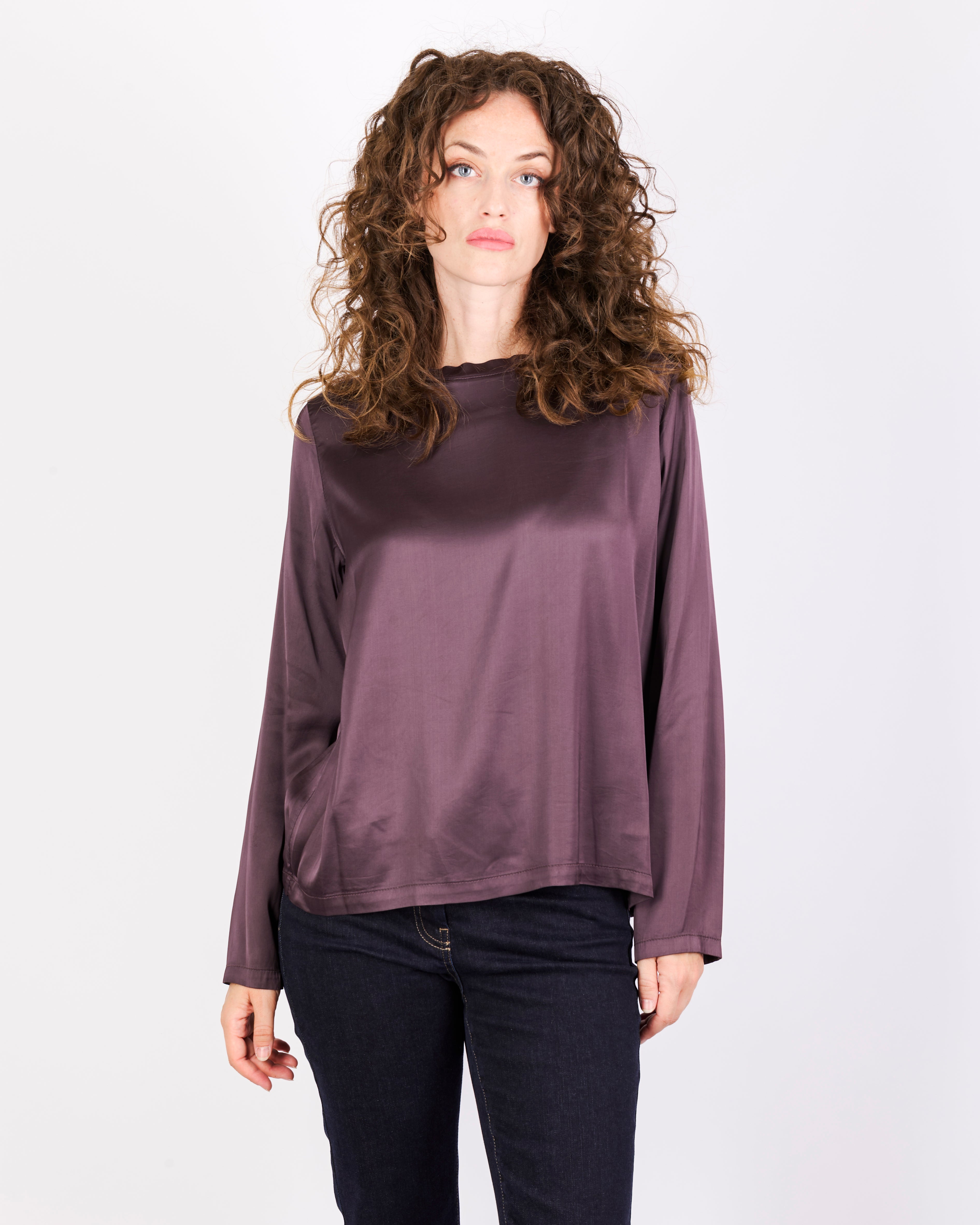 Maglia girocollo basica RASO ML