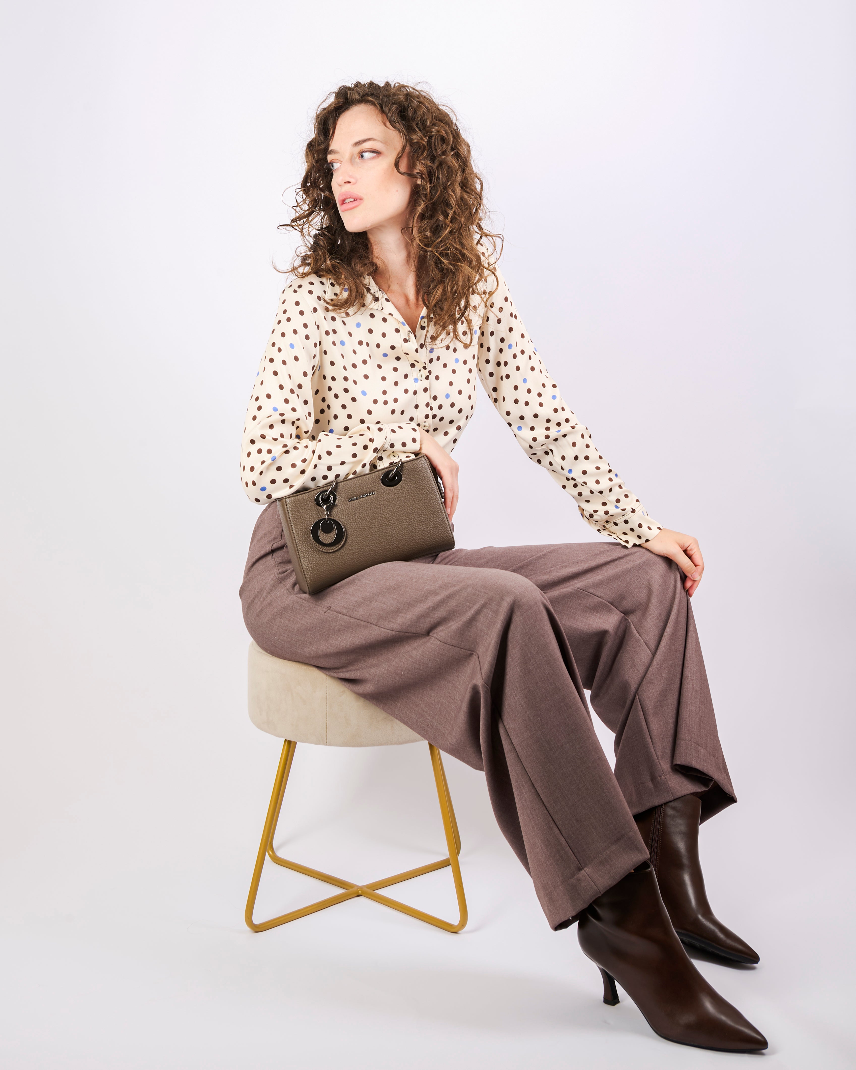 Pantalone largo elastico dietro comfort H152/25