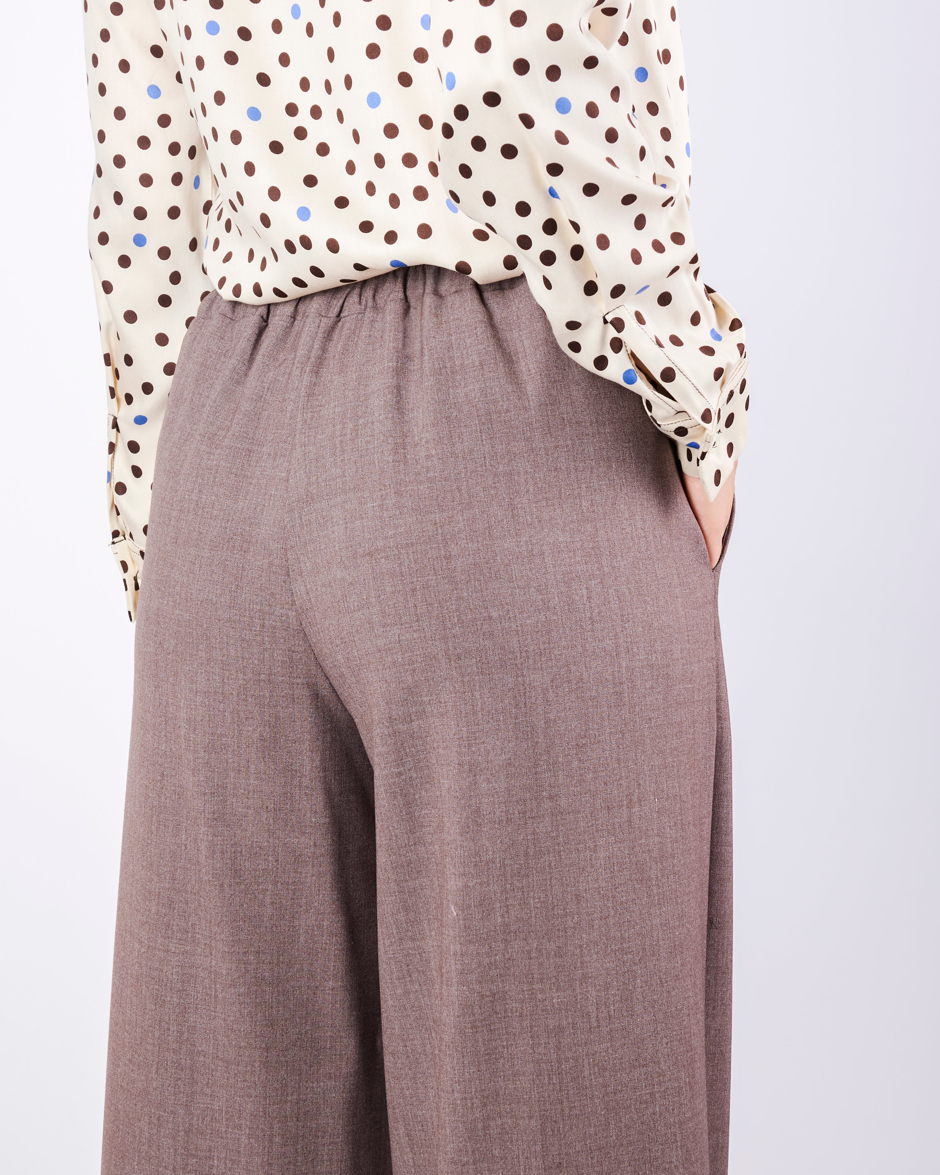 Pantalone largo elastico dietro comfort H152/25