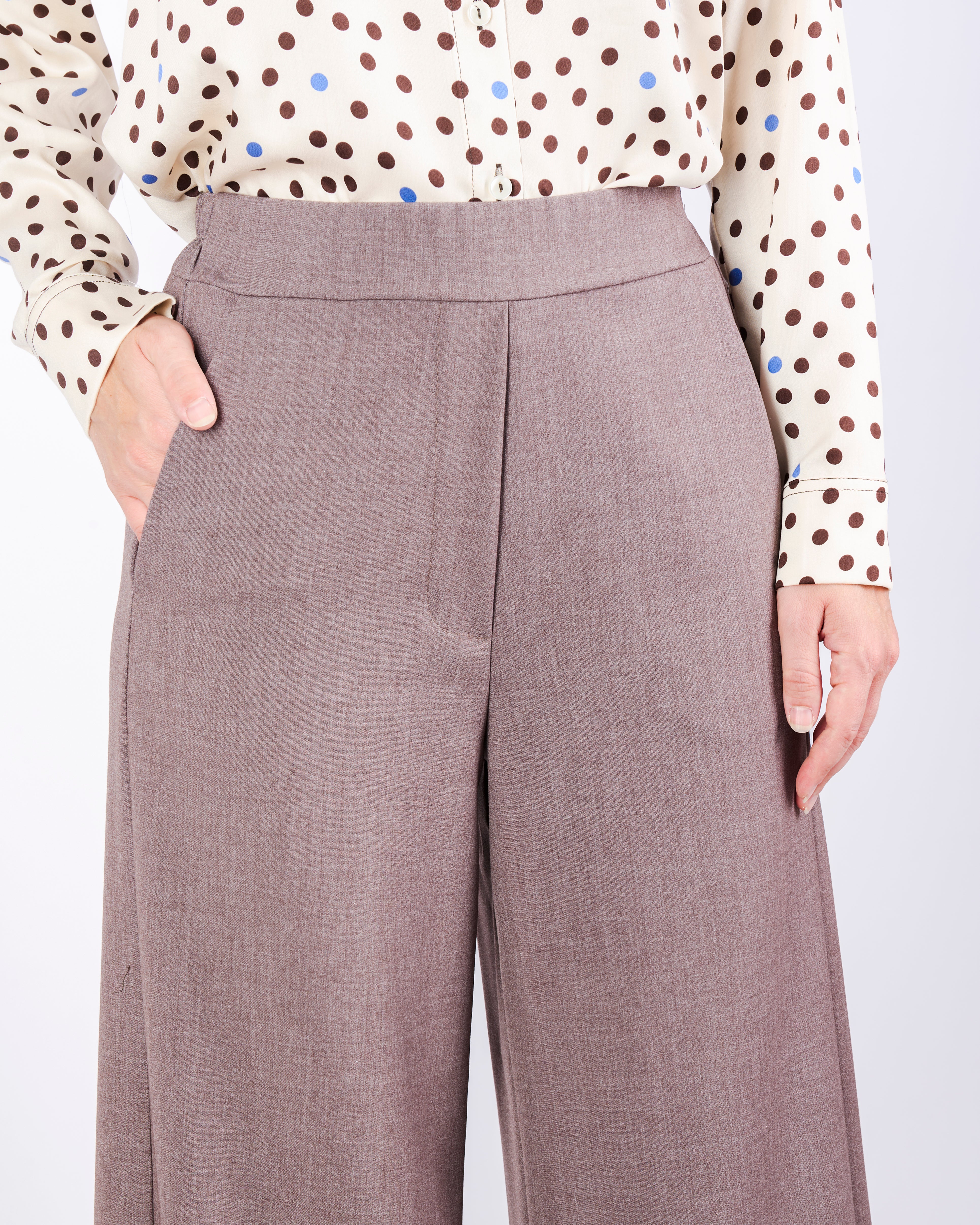 Pantalone largo elastico dietro comfort H152/25