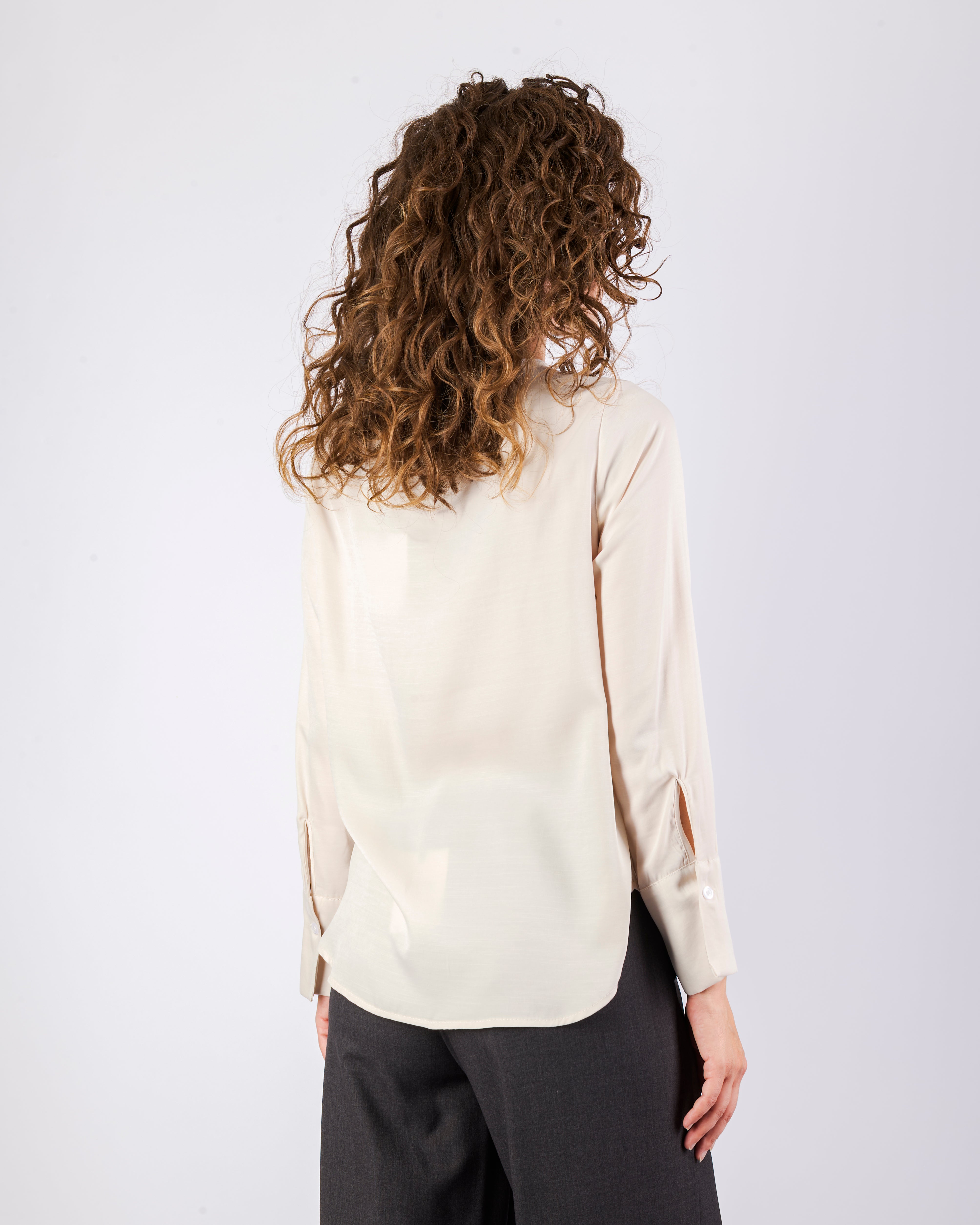 Blusa in viscosa unita H604/52