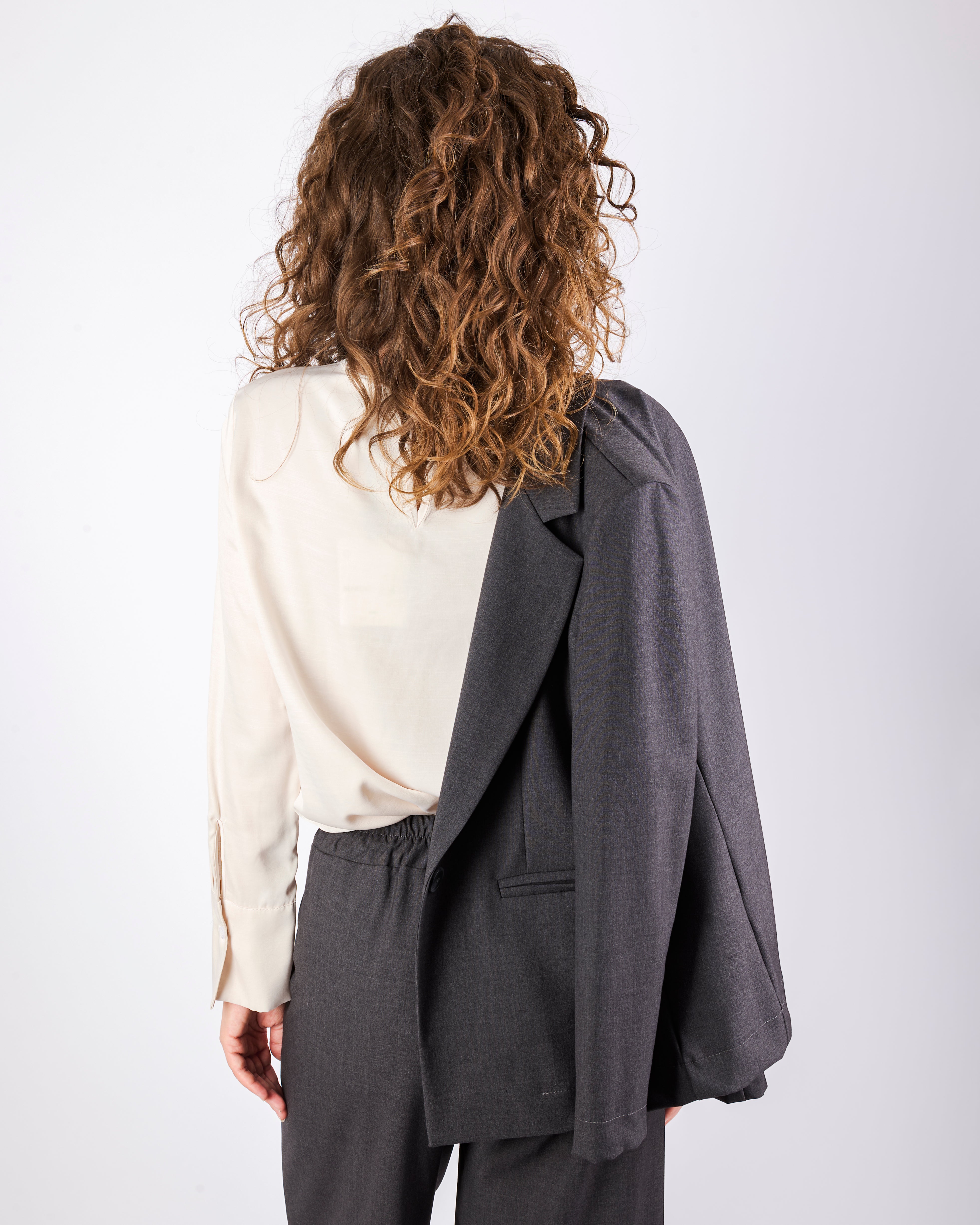 Giacca blazer fresco lana bottone H507/25