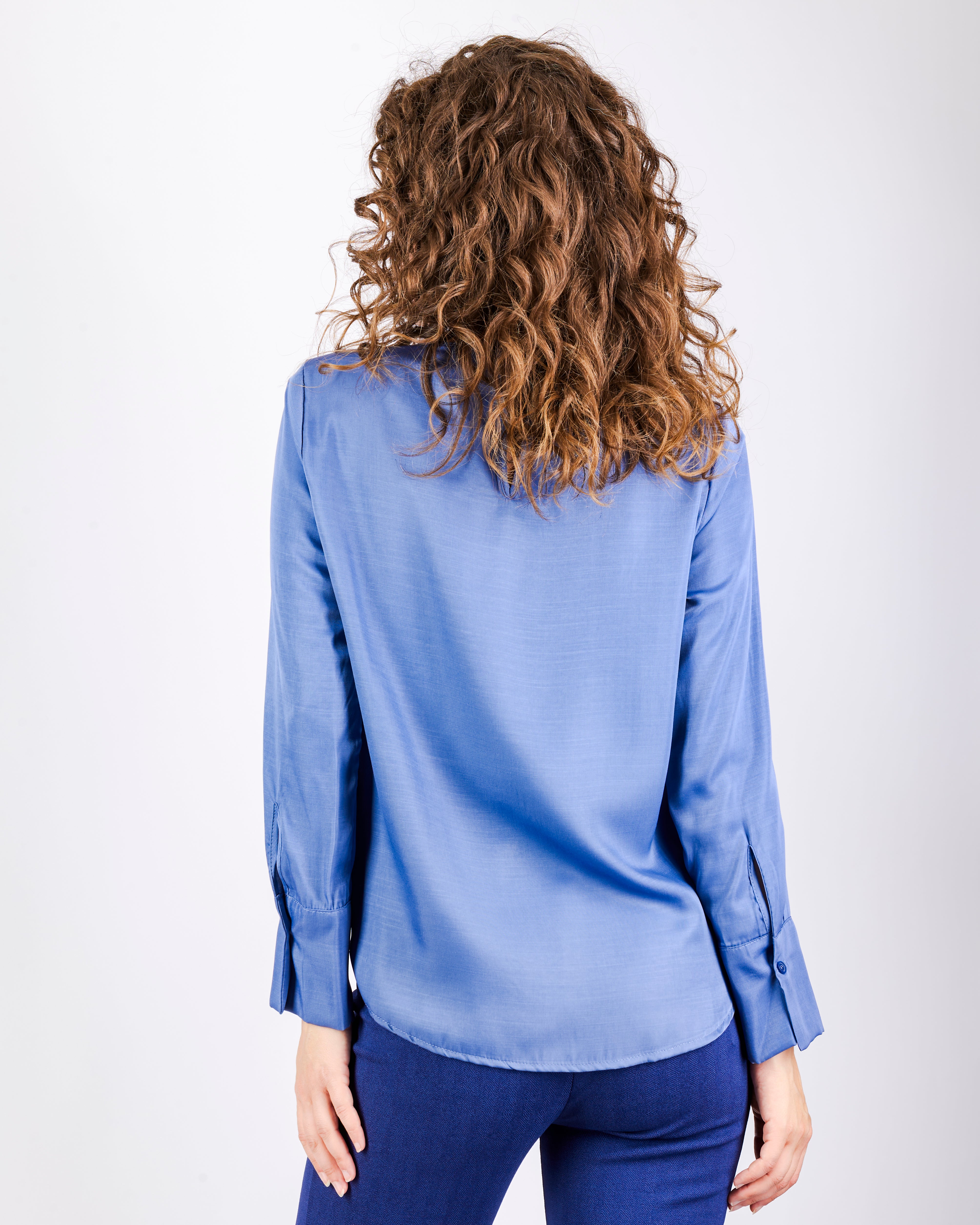 Blusa in viscosa unita H604/52