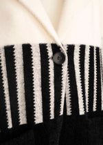 Cappotto bicolore rever 2121