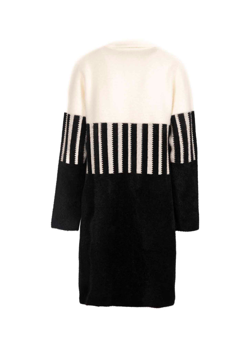 Cappotto bicolore rever 2121