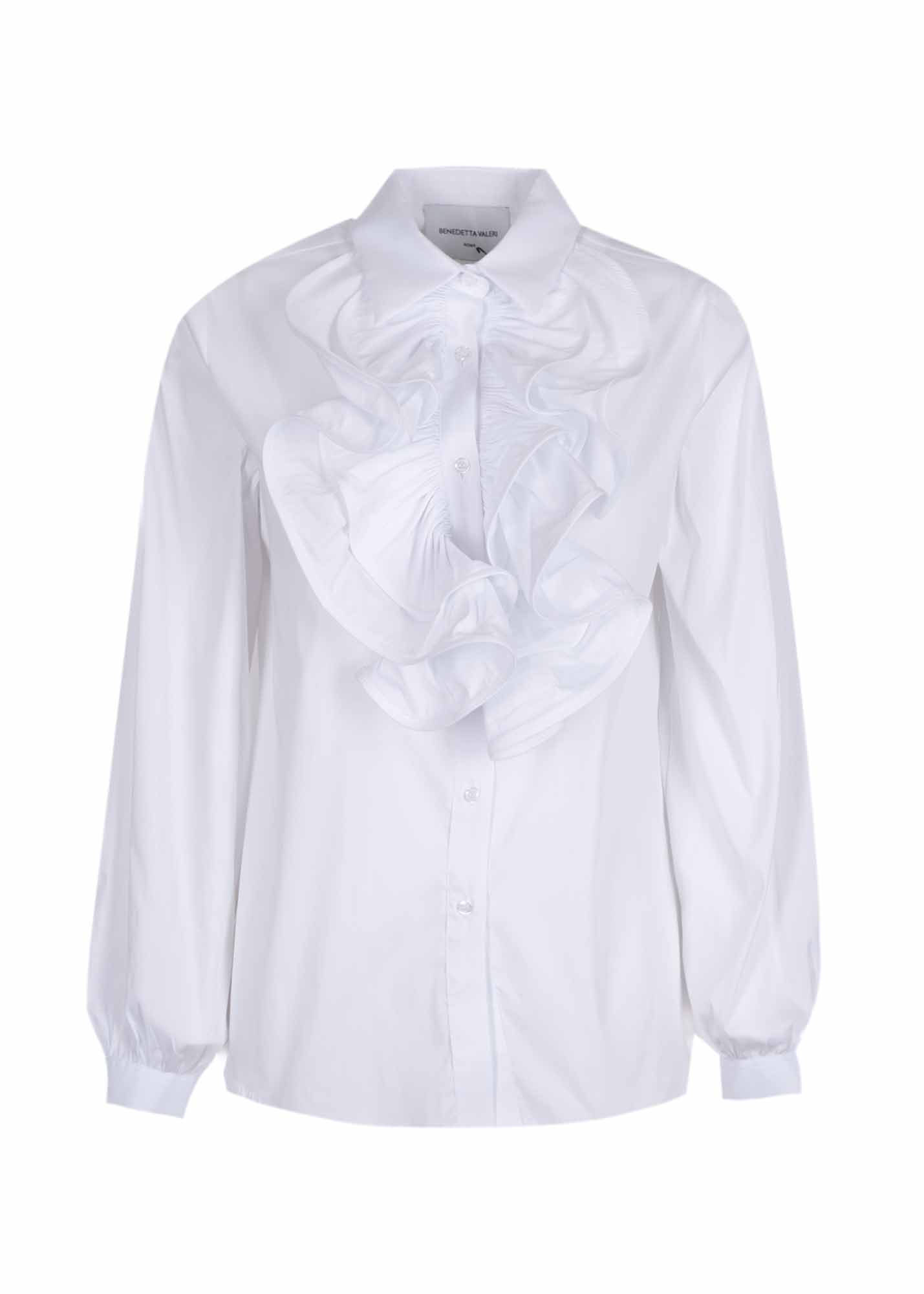 Camicia Collo ruches 23-526