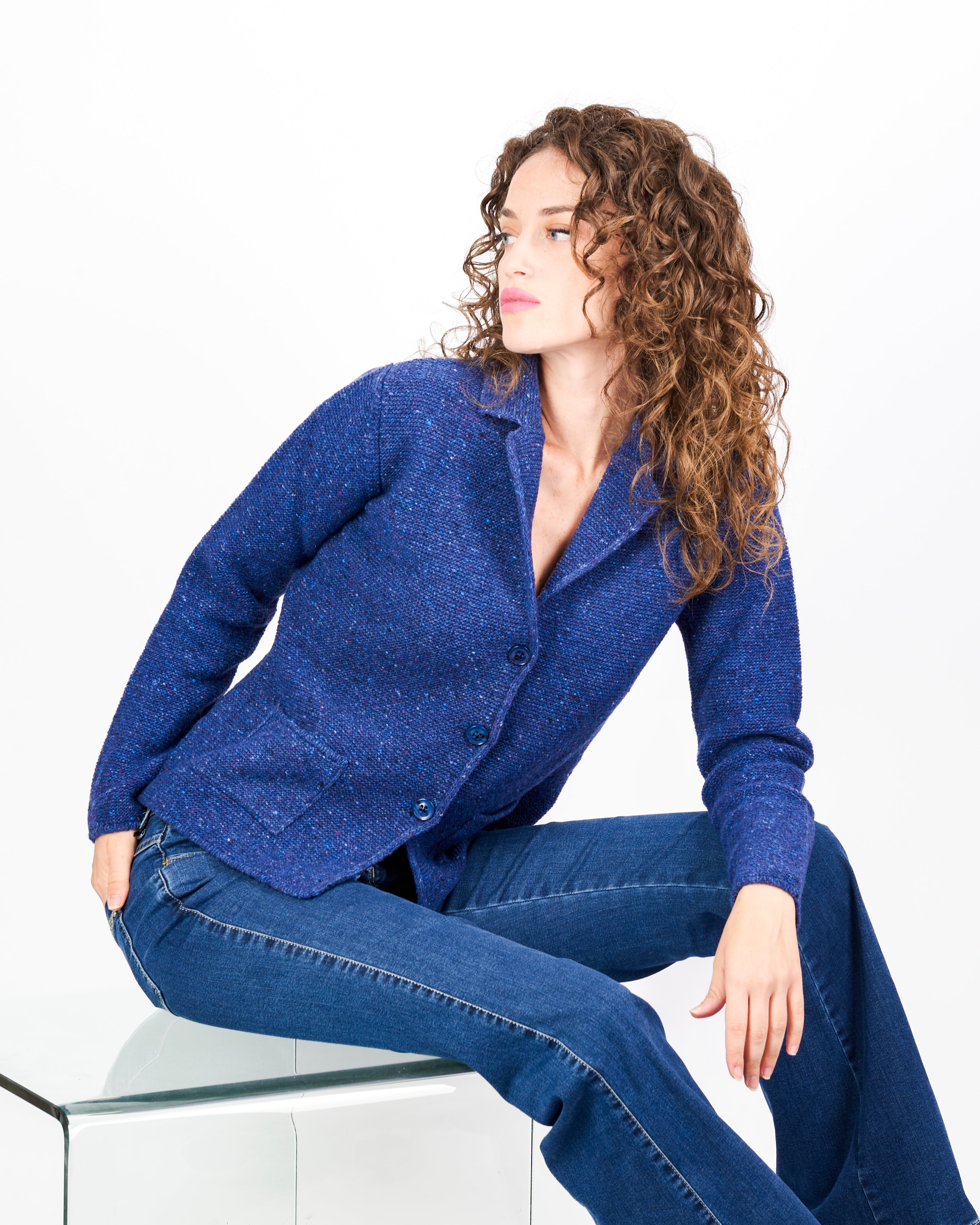 Giacca bottoni boucle' 24 20786