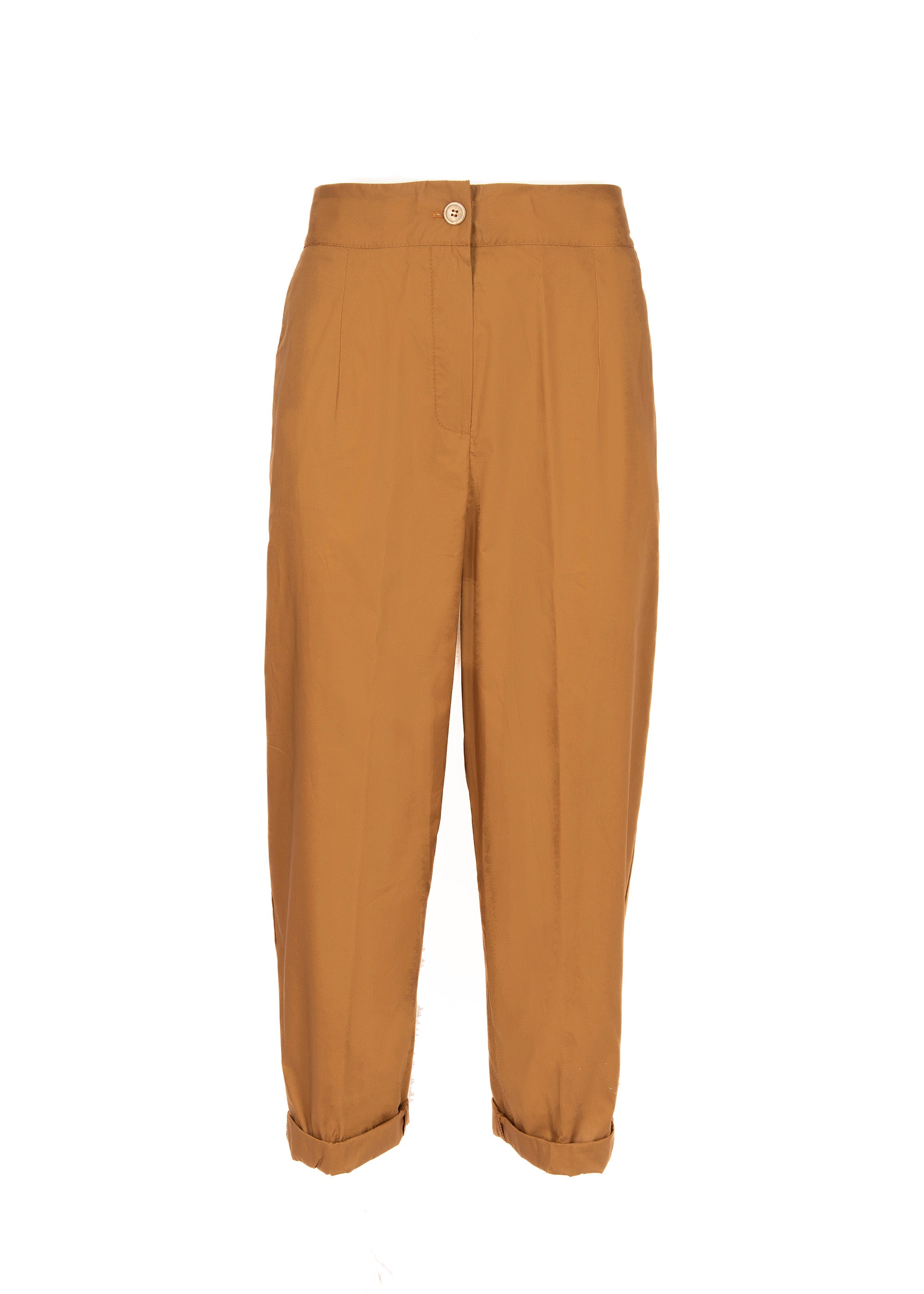 Pantalone in cotone risvolto 3450