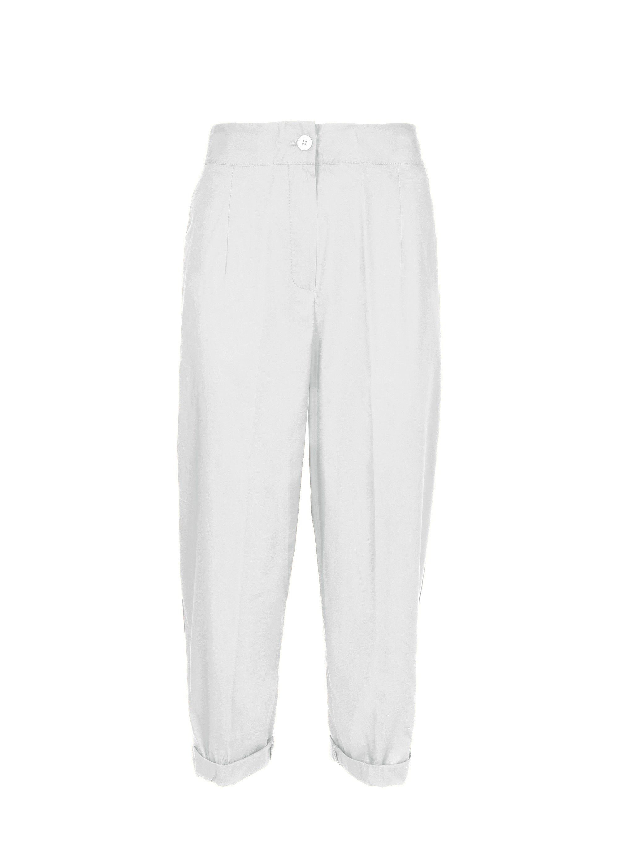 Pantalone in cotone risvolto 3450