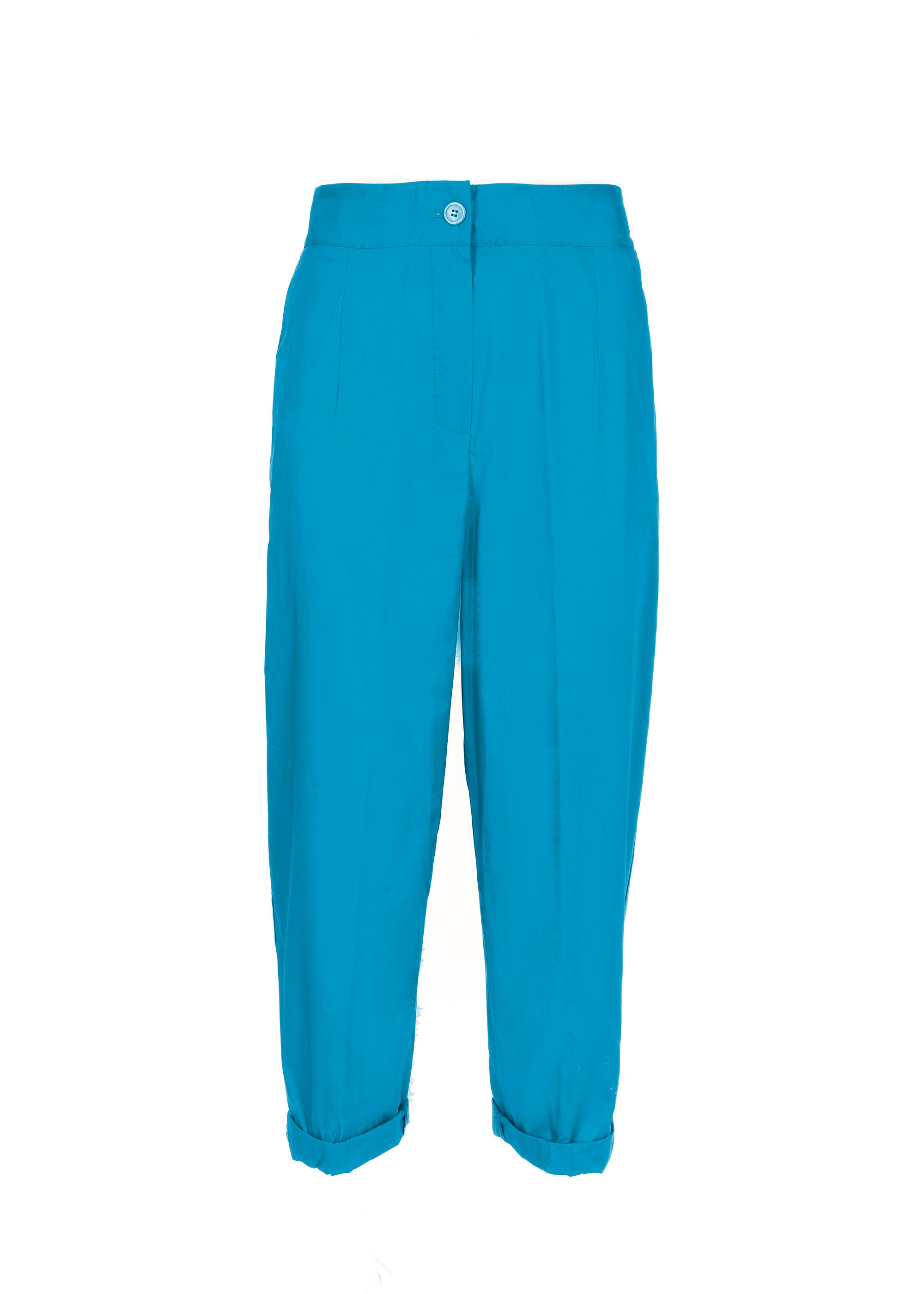 Pantalone in cotone risvolto 3450