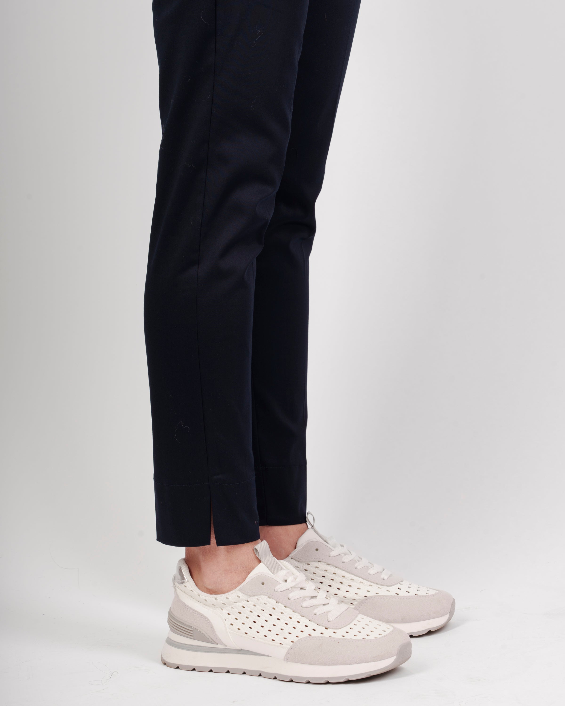 Pantalone rasatello di cotone elastic vita 1019/31