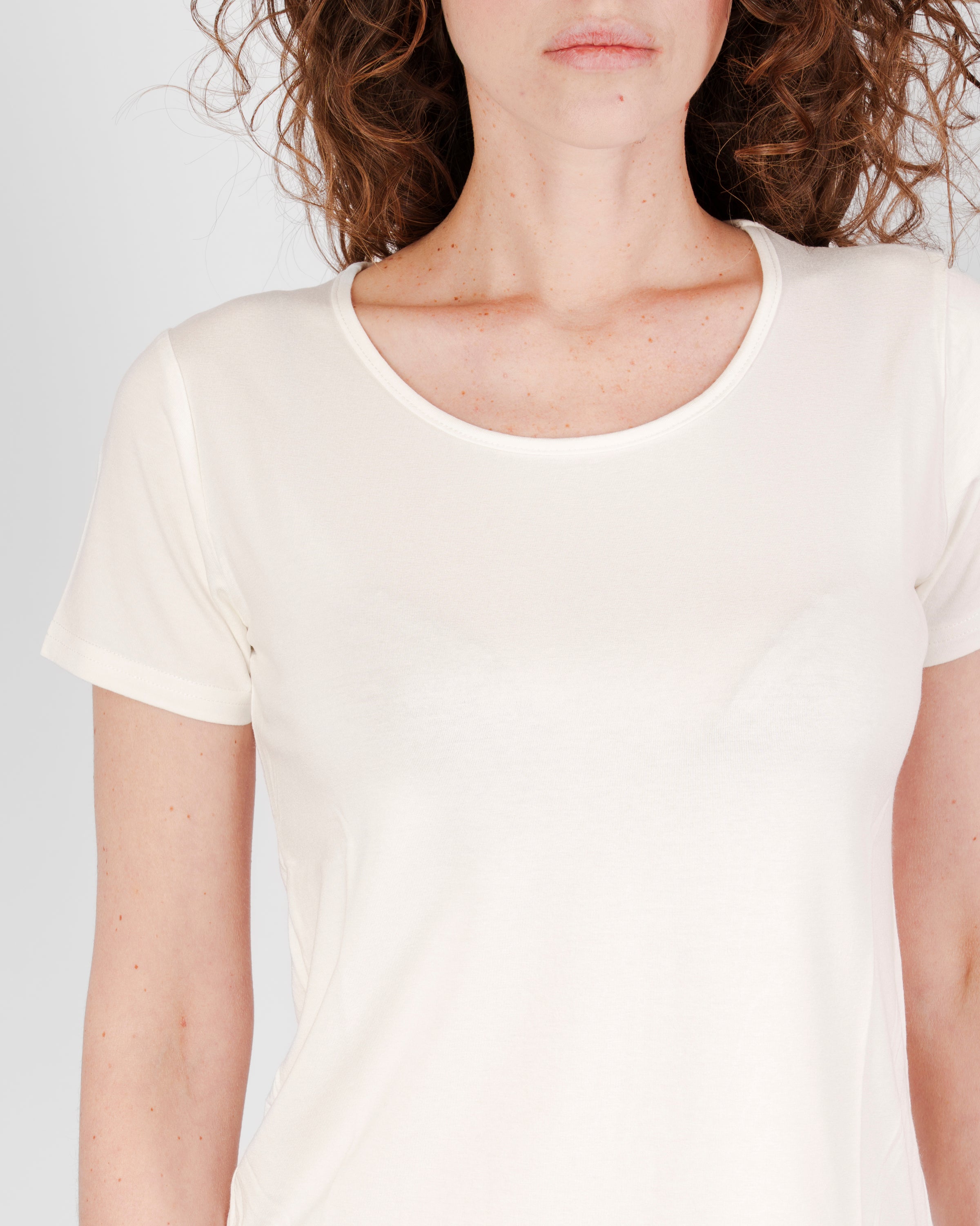 Maglia basica corta stondata C302