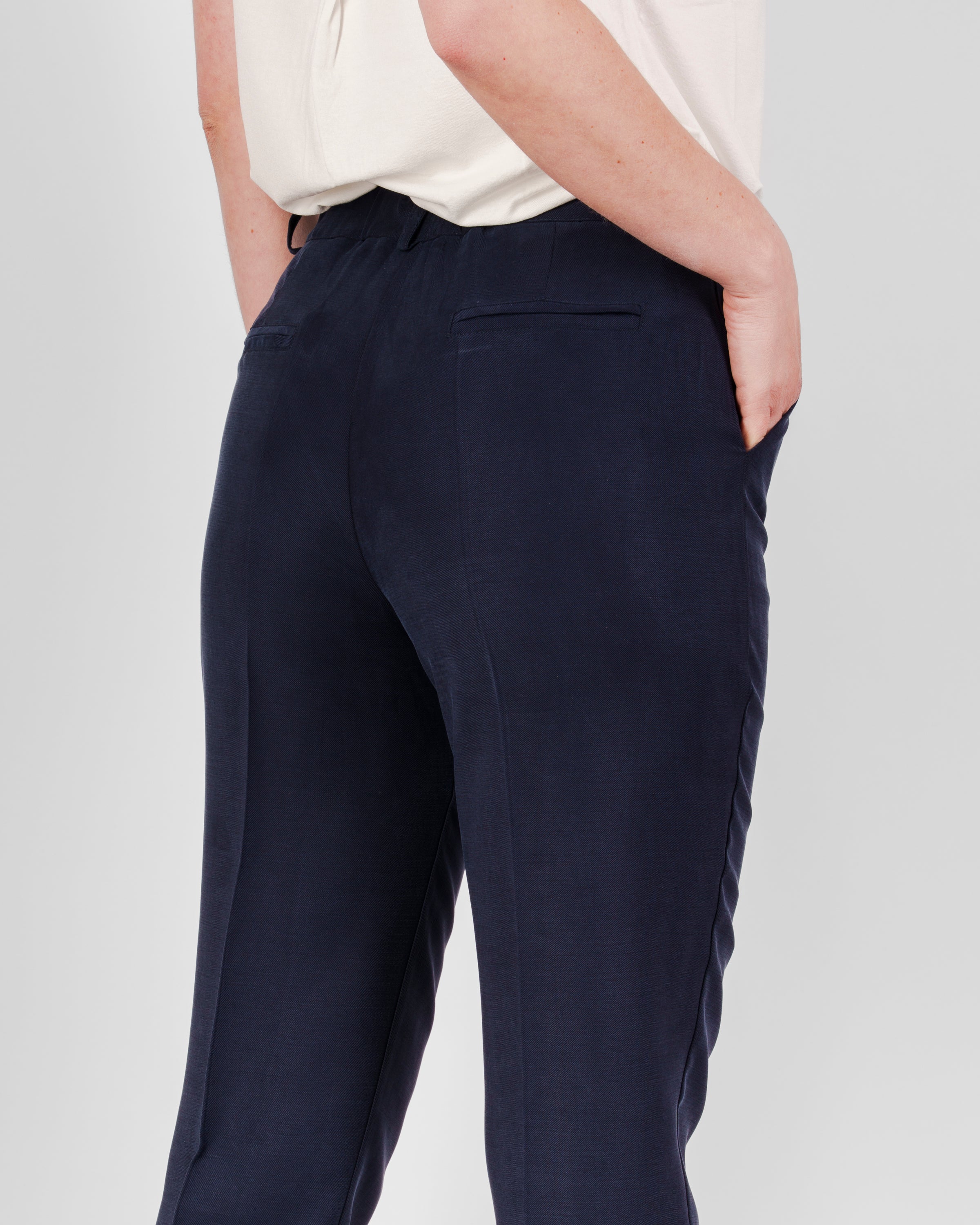 Pantalone elastico vita leggero e tasca 1021/36