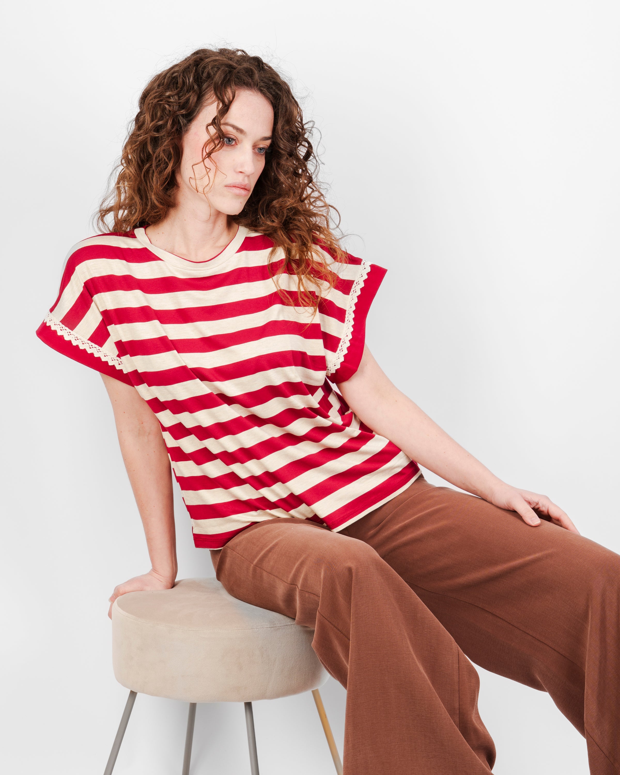 T-Shirt Edas con passamaneria TALEGGIO