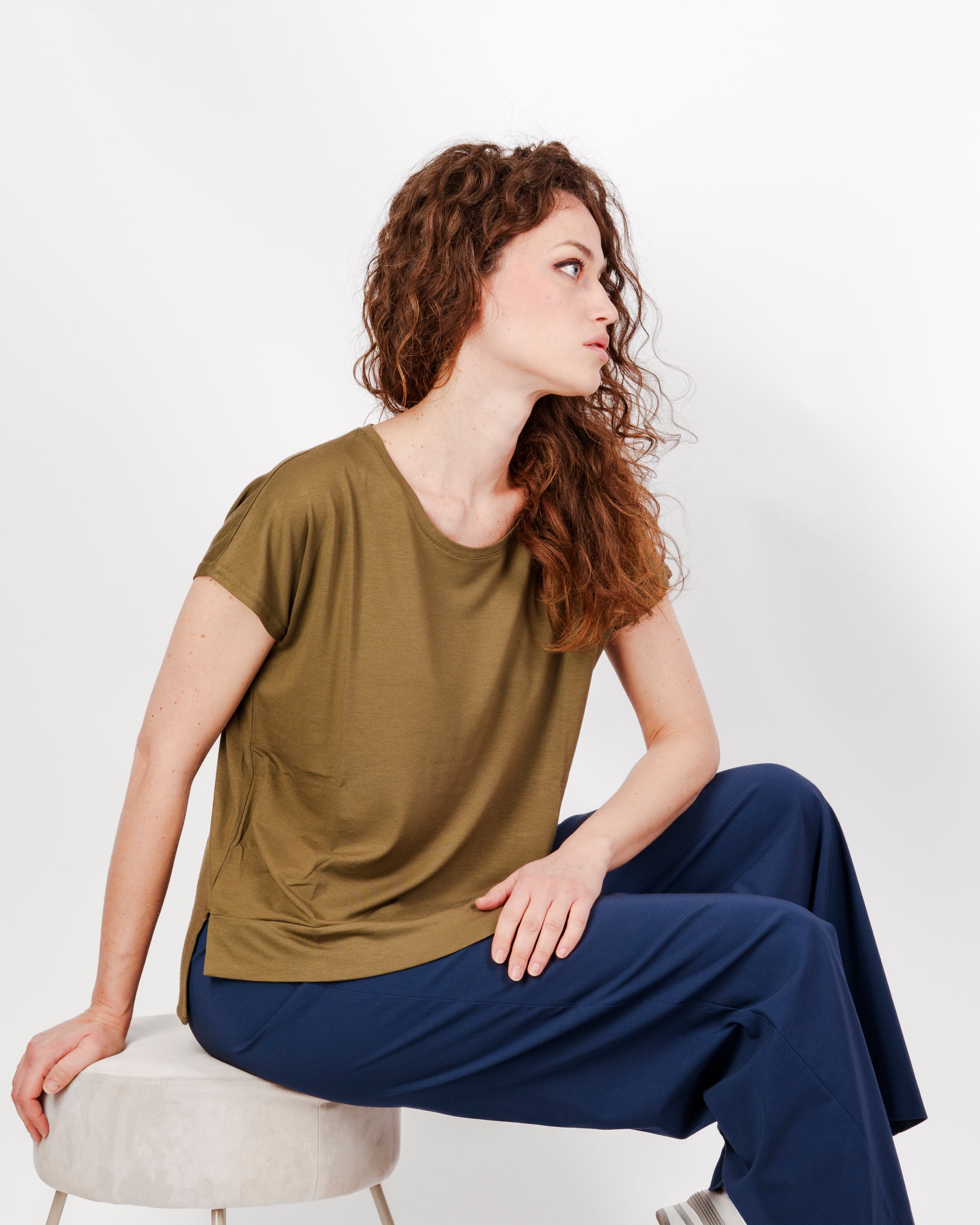 Maglia box spacchetti laterali BOXY 132