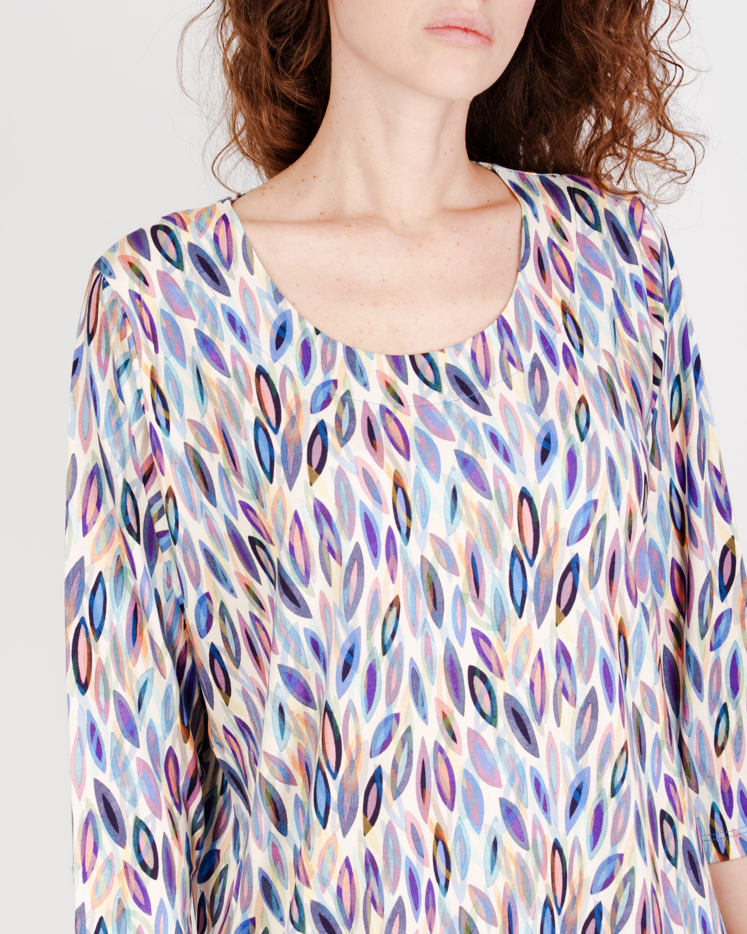 Maglia manica 3/4 in viscosa OVER 1720