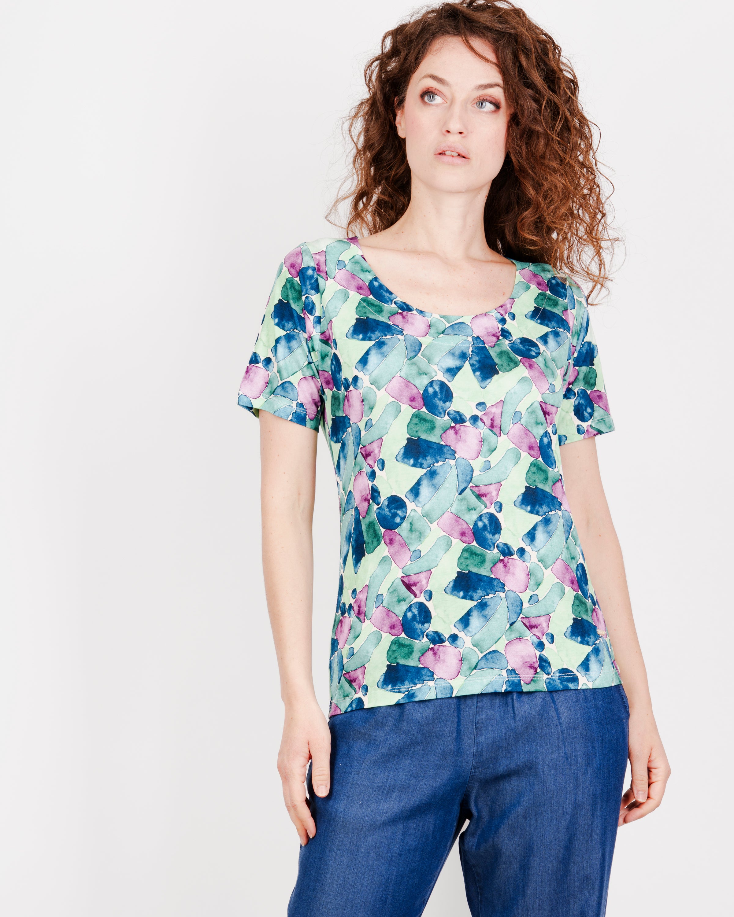 Maglia M/M scollo lunetta 5305/Q