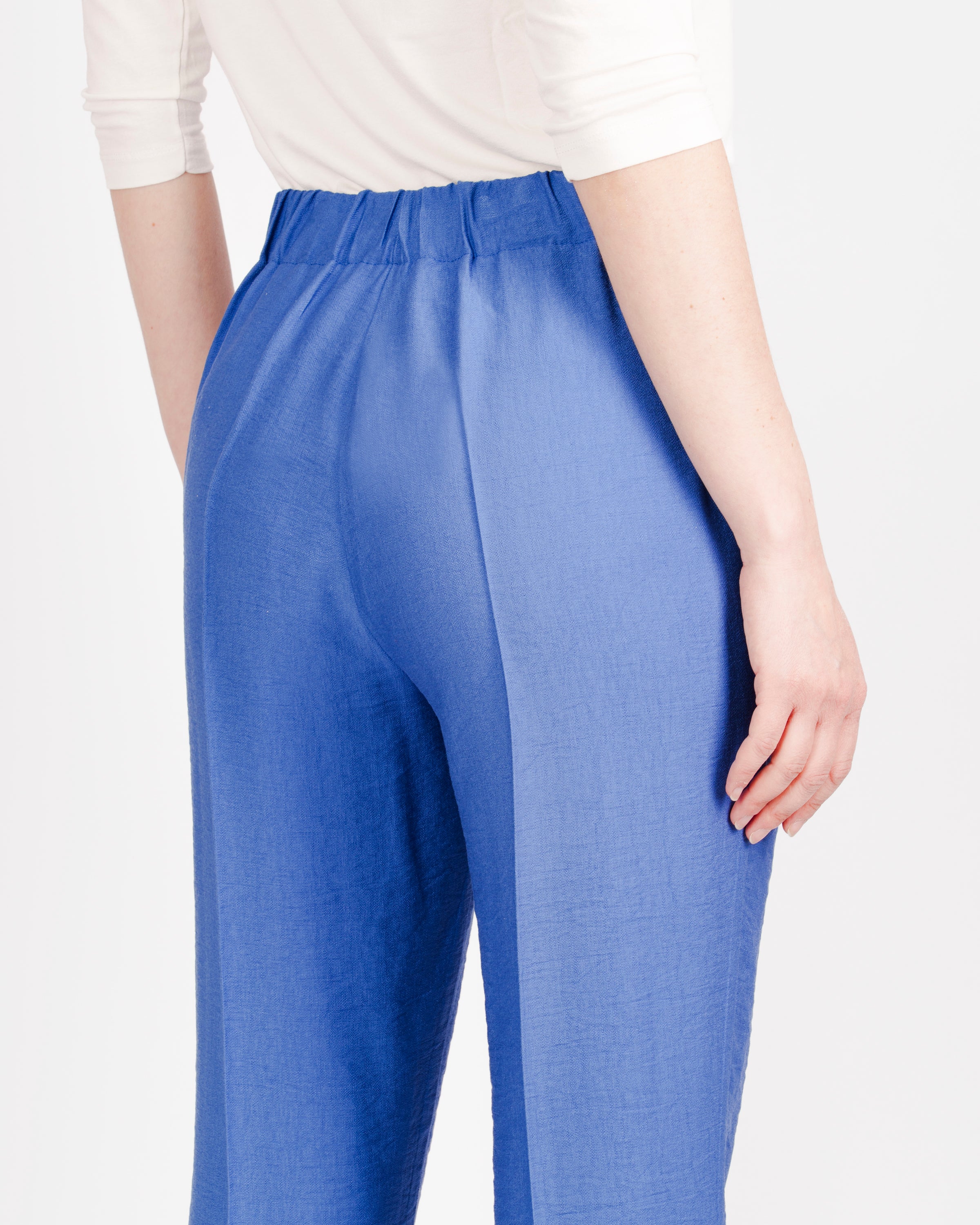 Pantalone Edas stretto crinkle CERRO